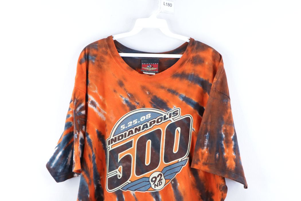 Vintage Brickyard Authentics Indianapolis 500 Tie Dye Shirt Grailed