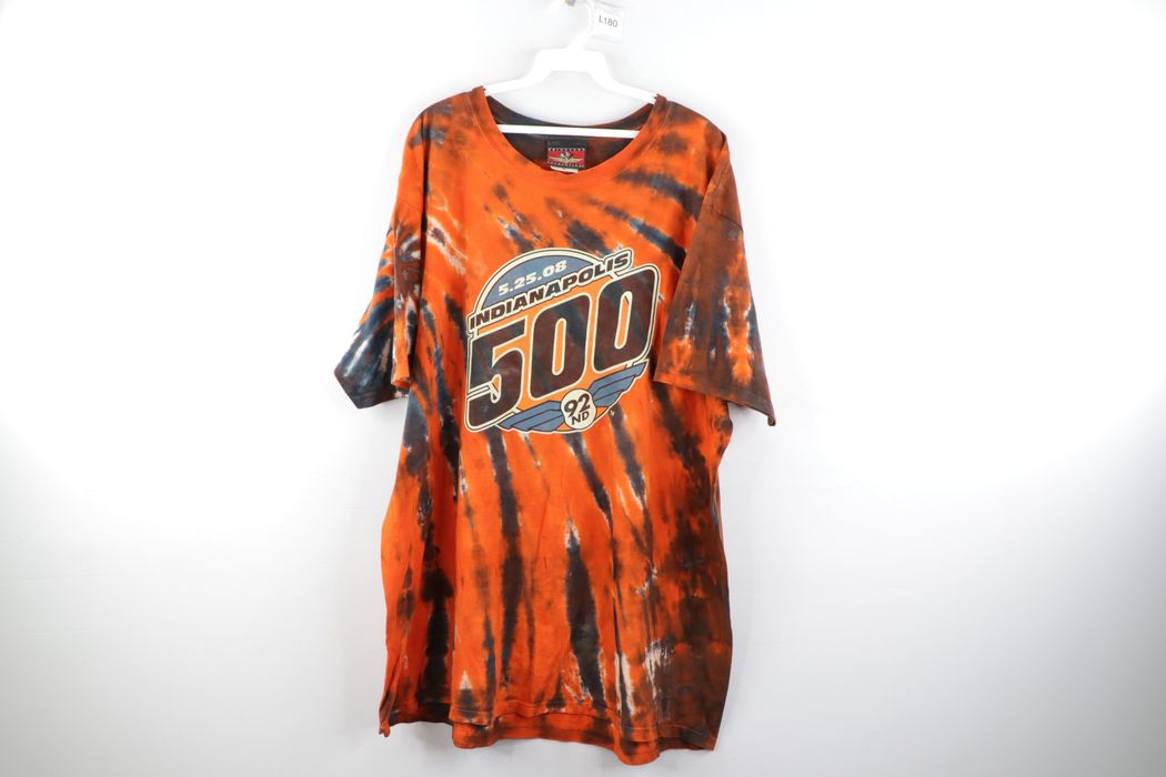 Vintage Brickyard Authentics Indianapolis 500 Tie Dye Shirt Grailed