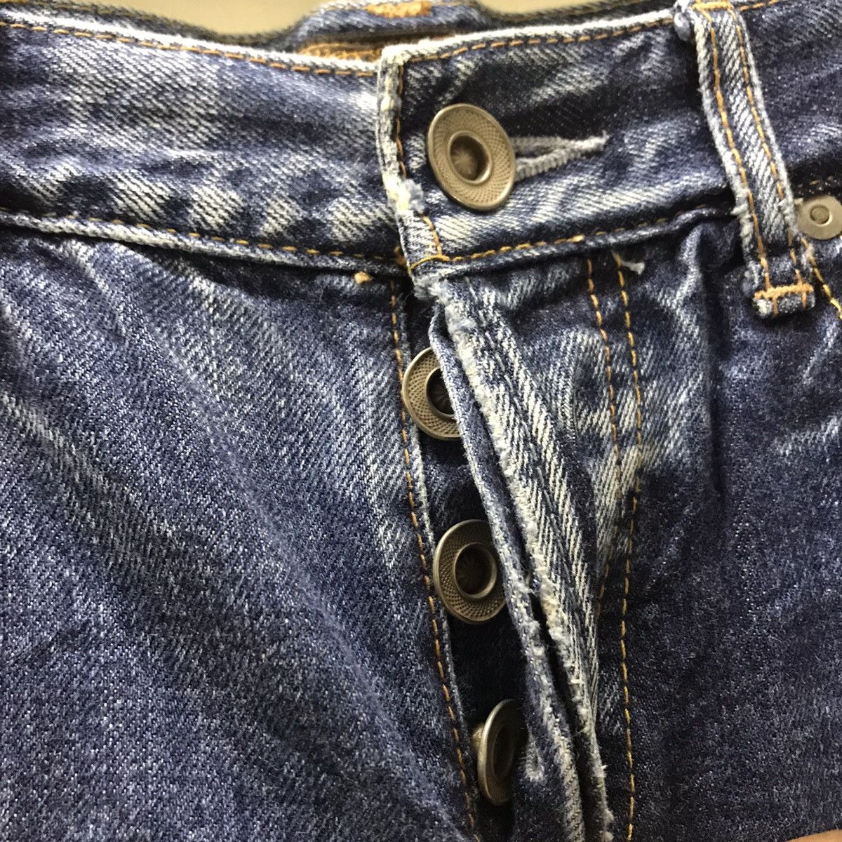 GOA GOA Distressed Denim Cropped Jeans Size US 29 - 10 Thumbnail