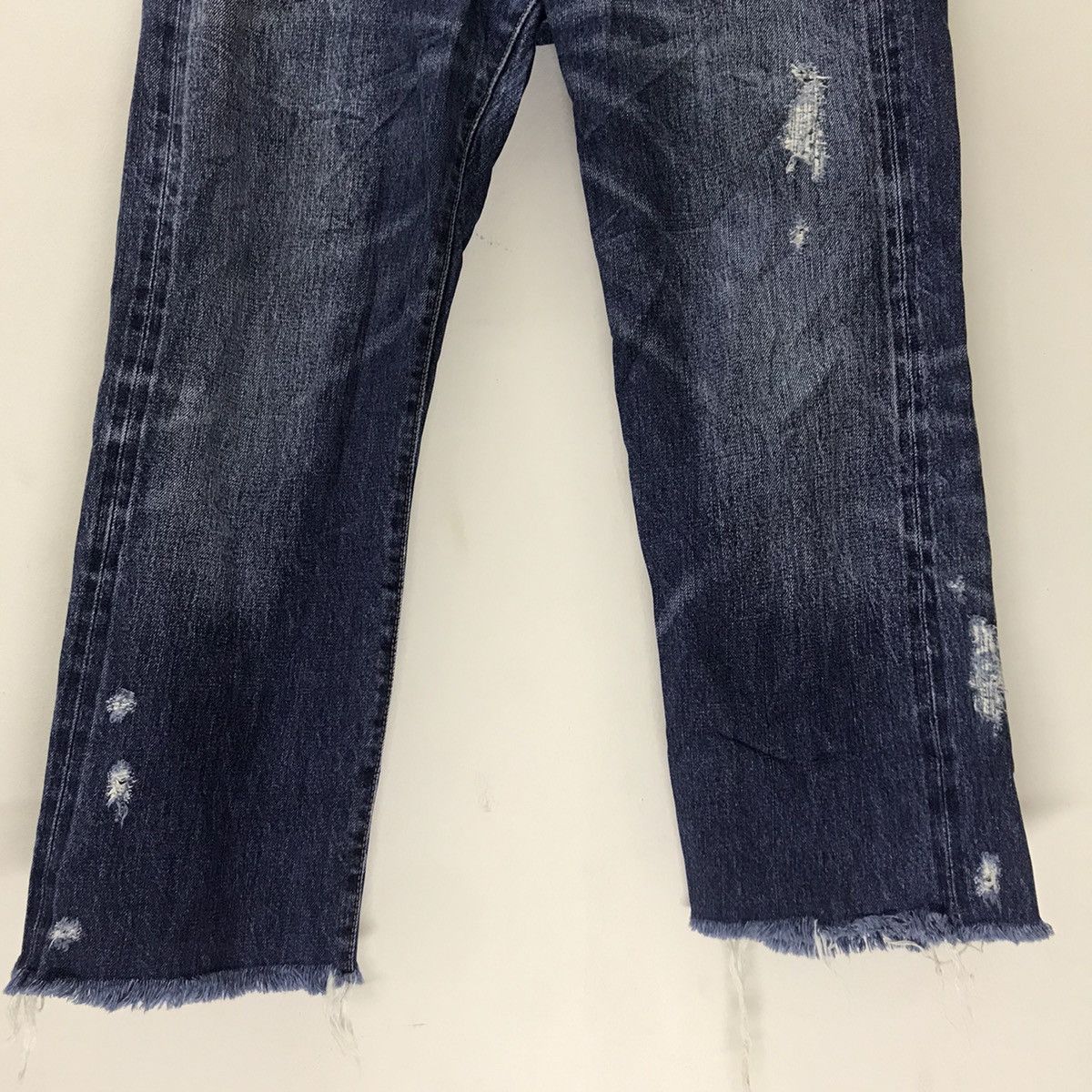 GOA GOA Distressed Denim Cropped Jeans Size US 29 - 5 Thumbnail
