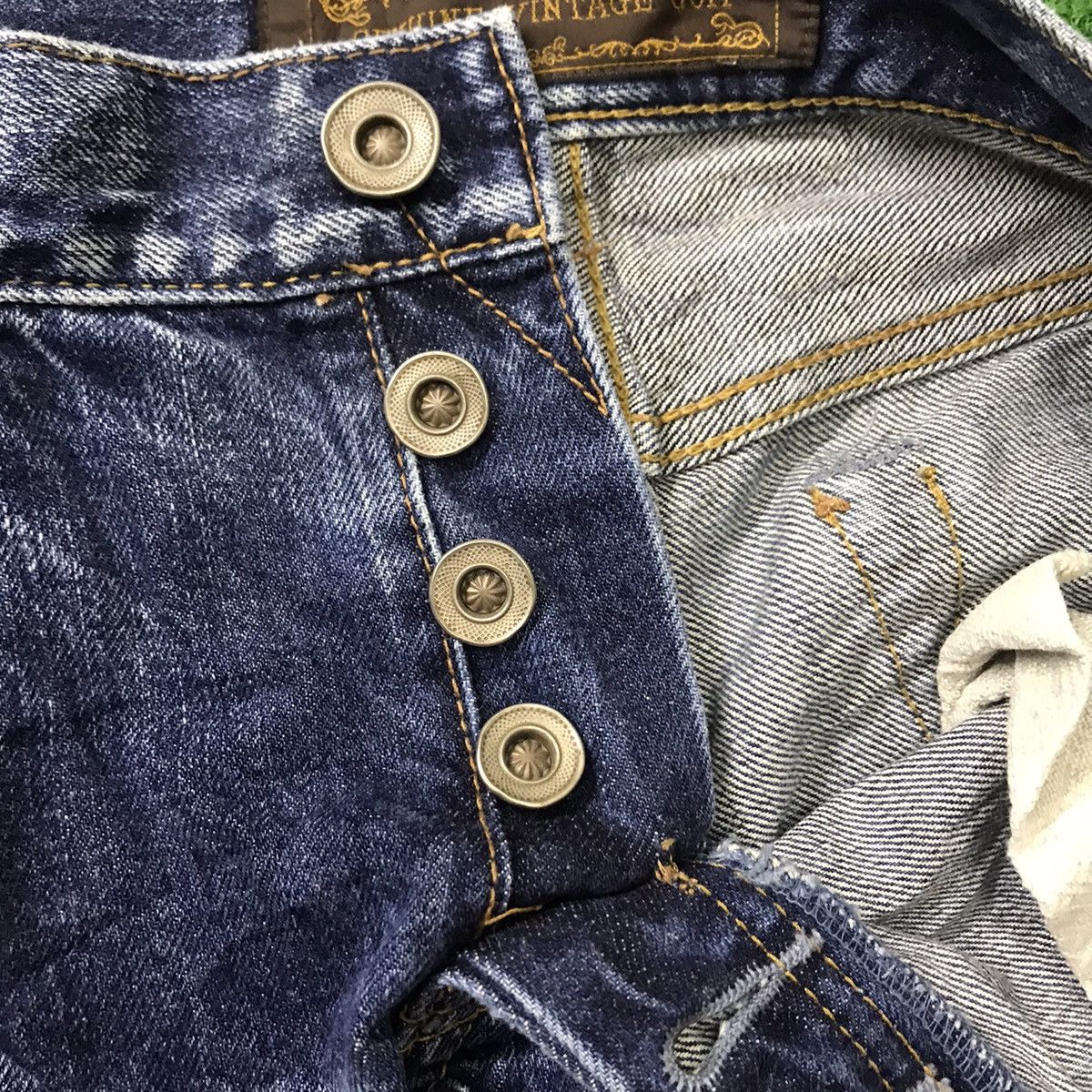 GOA GOA Distressed Denim Cropped Jeans Size US 29 - 11 Thumbnail