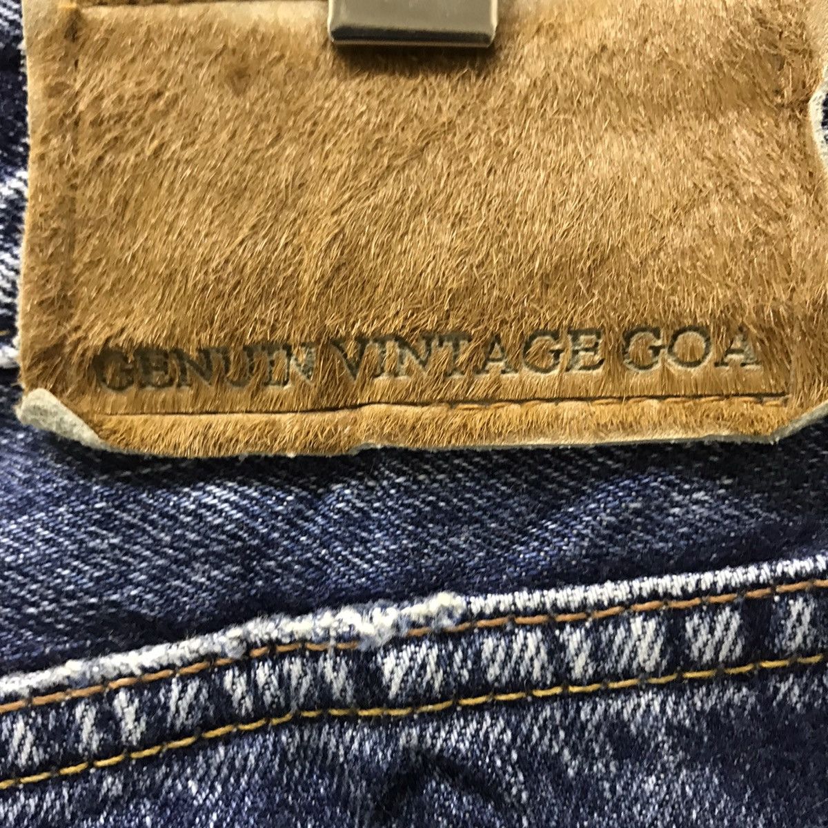 GOA GOA Distressed Denim Cropped Jeans Size US 29 - 12 Thumbnail