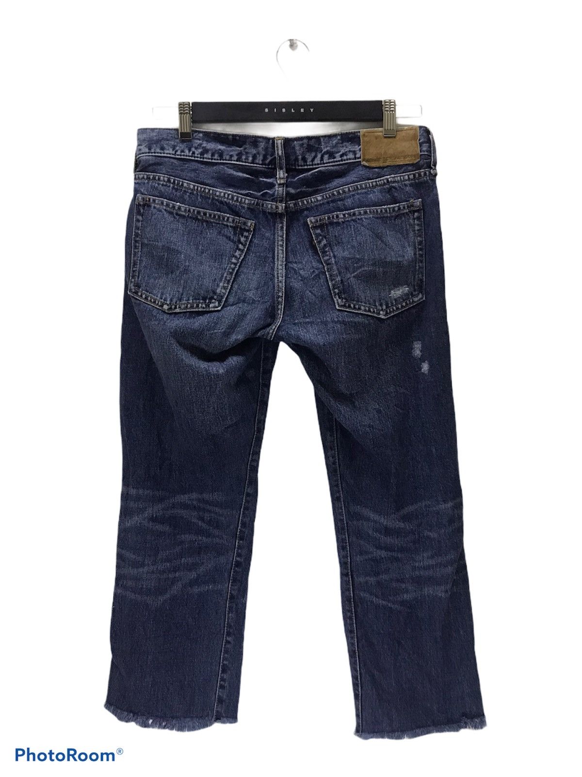 GOA GOA Distressed Denim Cropped Jeans Size US 29 - 1 Thumbnail