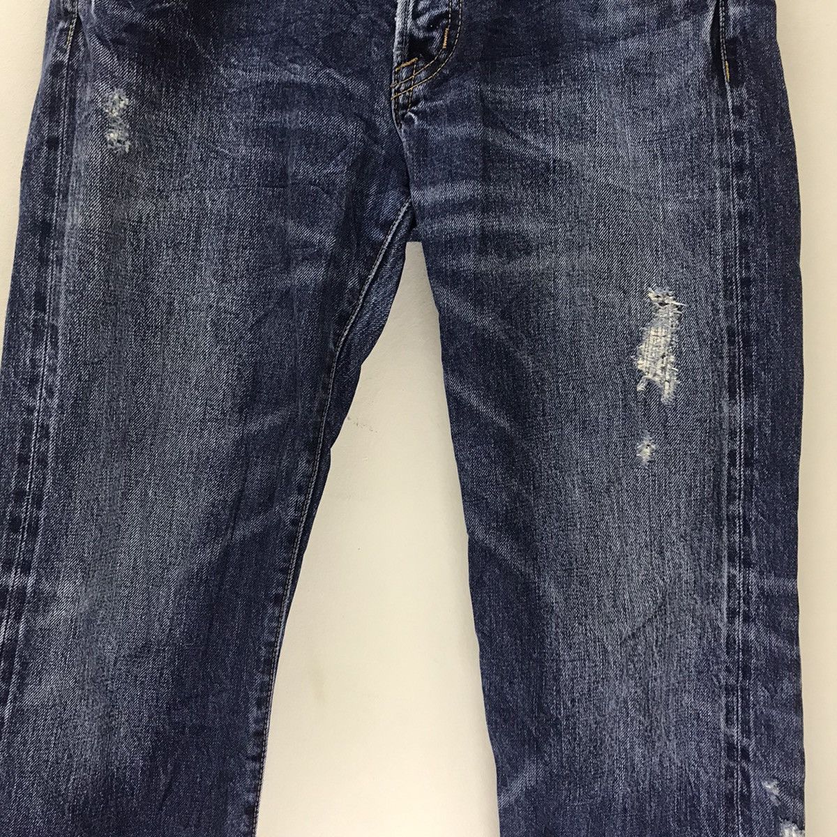 GOA GOA Distressed Denim Cropped Jeans Size US 29 - 4 Thumbnail