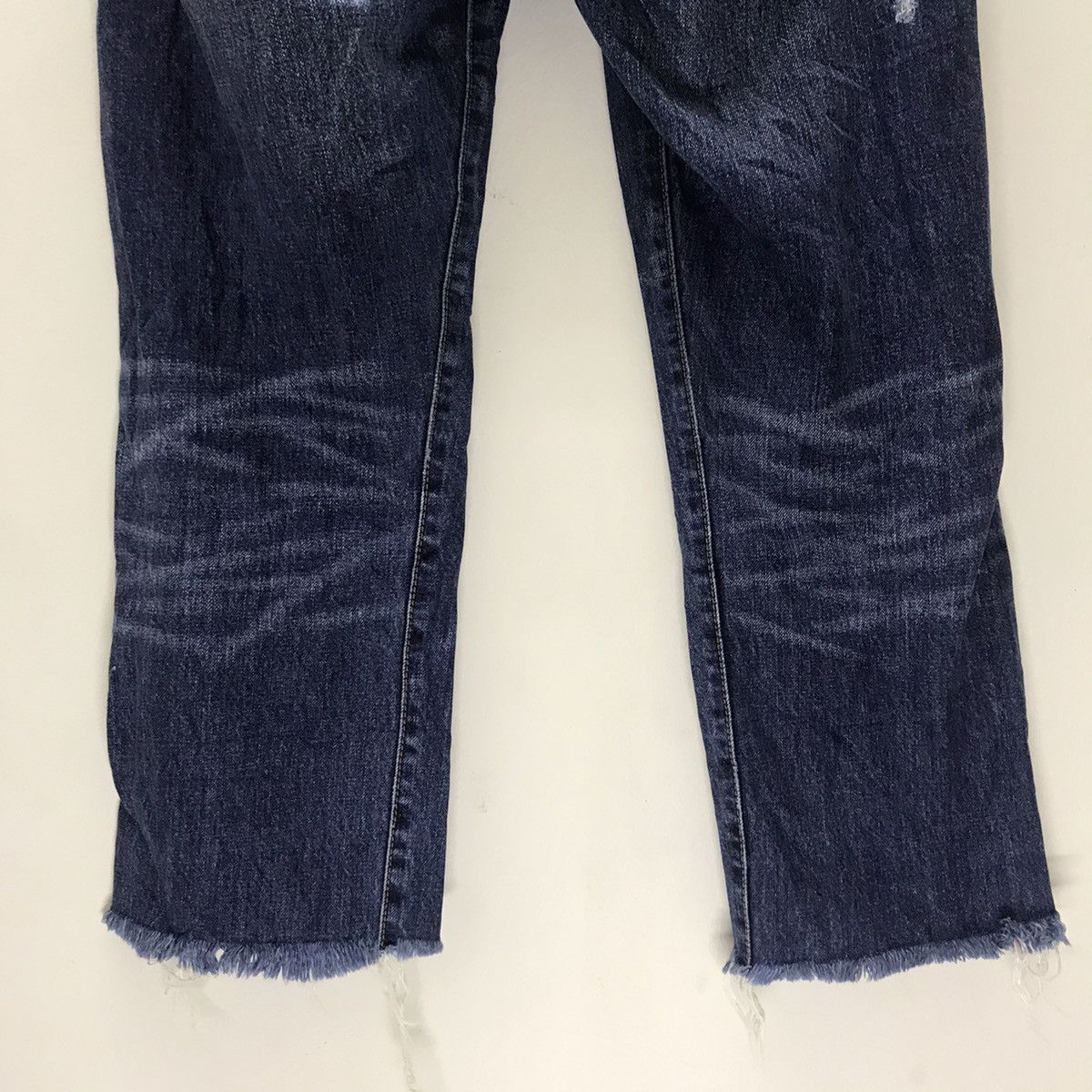 GOA GOA Distressed Denim Cropped Jeans Size US 29 - 8 Thumbnail