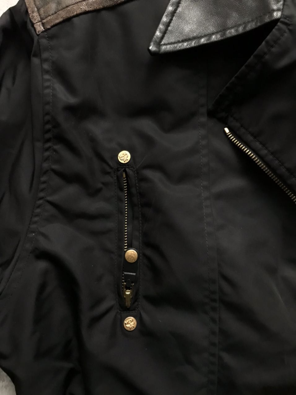 MCM MCM biker Jacket nylon leather woman Size XS / US 0-2 / IT 36-38 - 9 Thumbnail