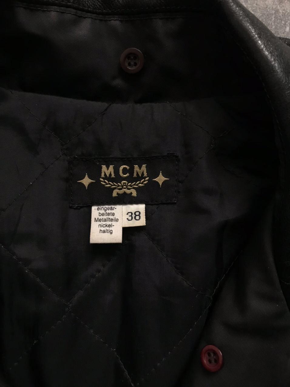 MCM MCM biker Jacket nylon leather woman Size XS / US 0-2 / IT 36-38 - 8 Thumbnail