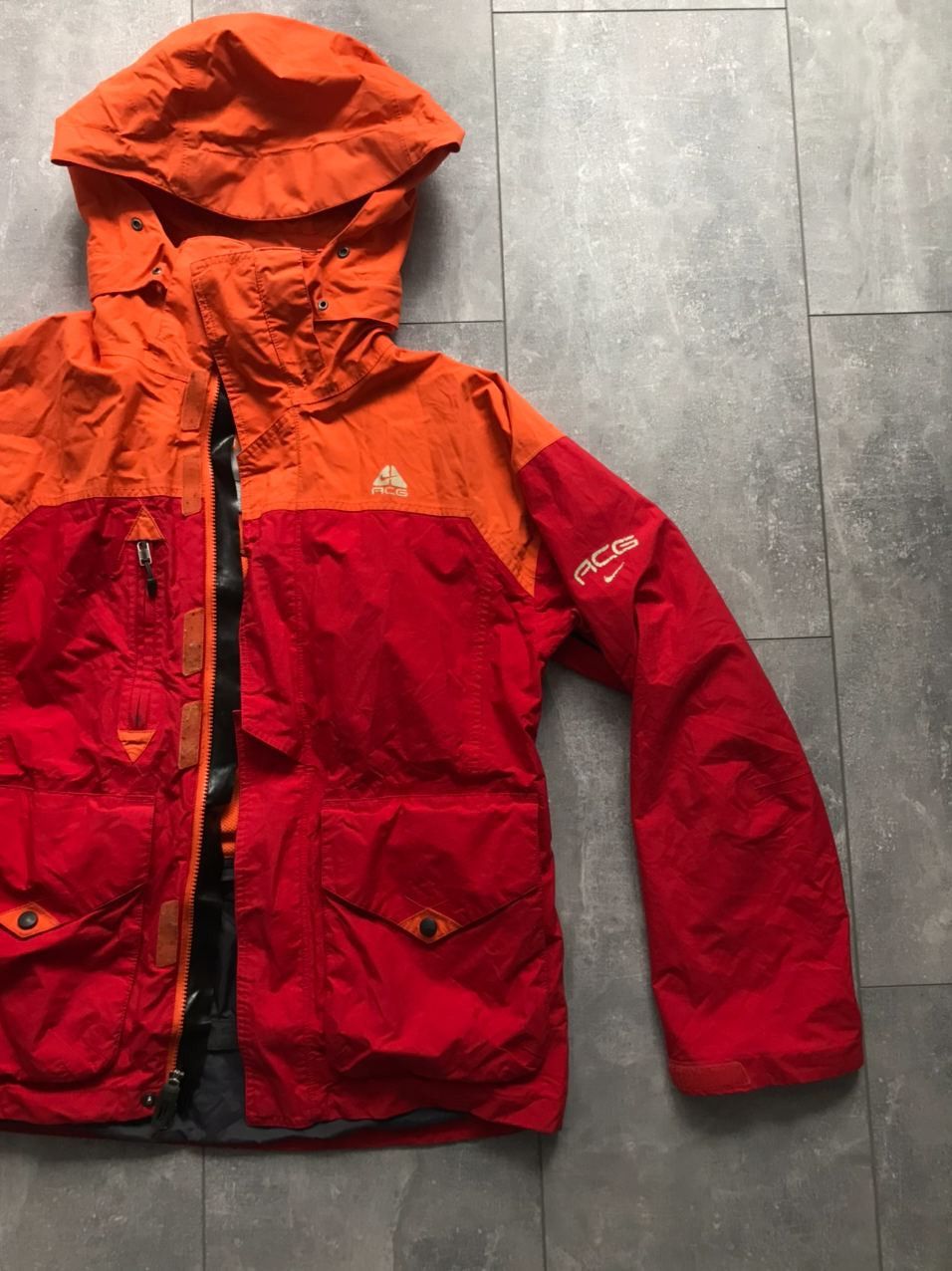 Nike Nike ACG men's Orange Red Jacket Size US M / EU 48-50 / 2 - 2 Thumbnail