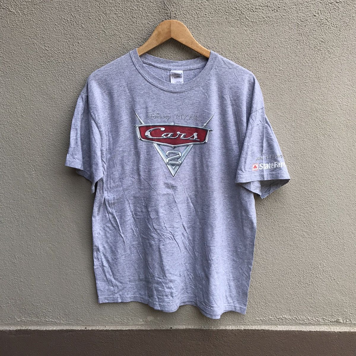 Vintage Vintage CARS 2 movie pixar cartoons legend tee Size US L / EU 52-54 / 3 - 1 Thumbnail