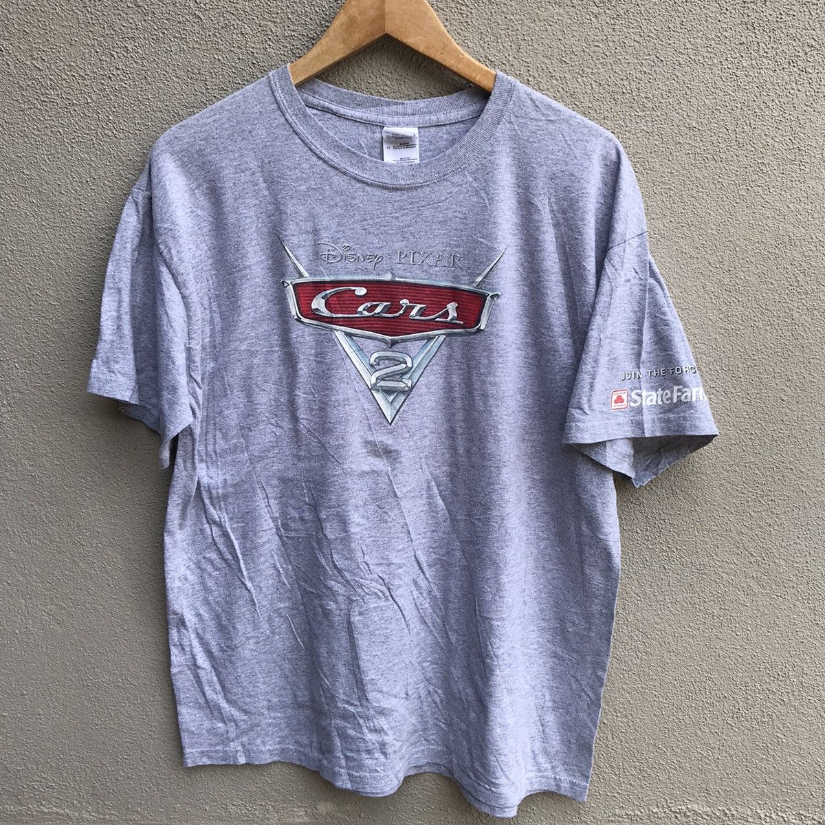 Vintage Vintage CARS 2 movie pixar cartoons legend tee Size US L / EU 52-54 / 3 - 2 Thumbnail