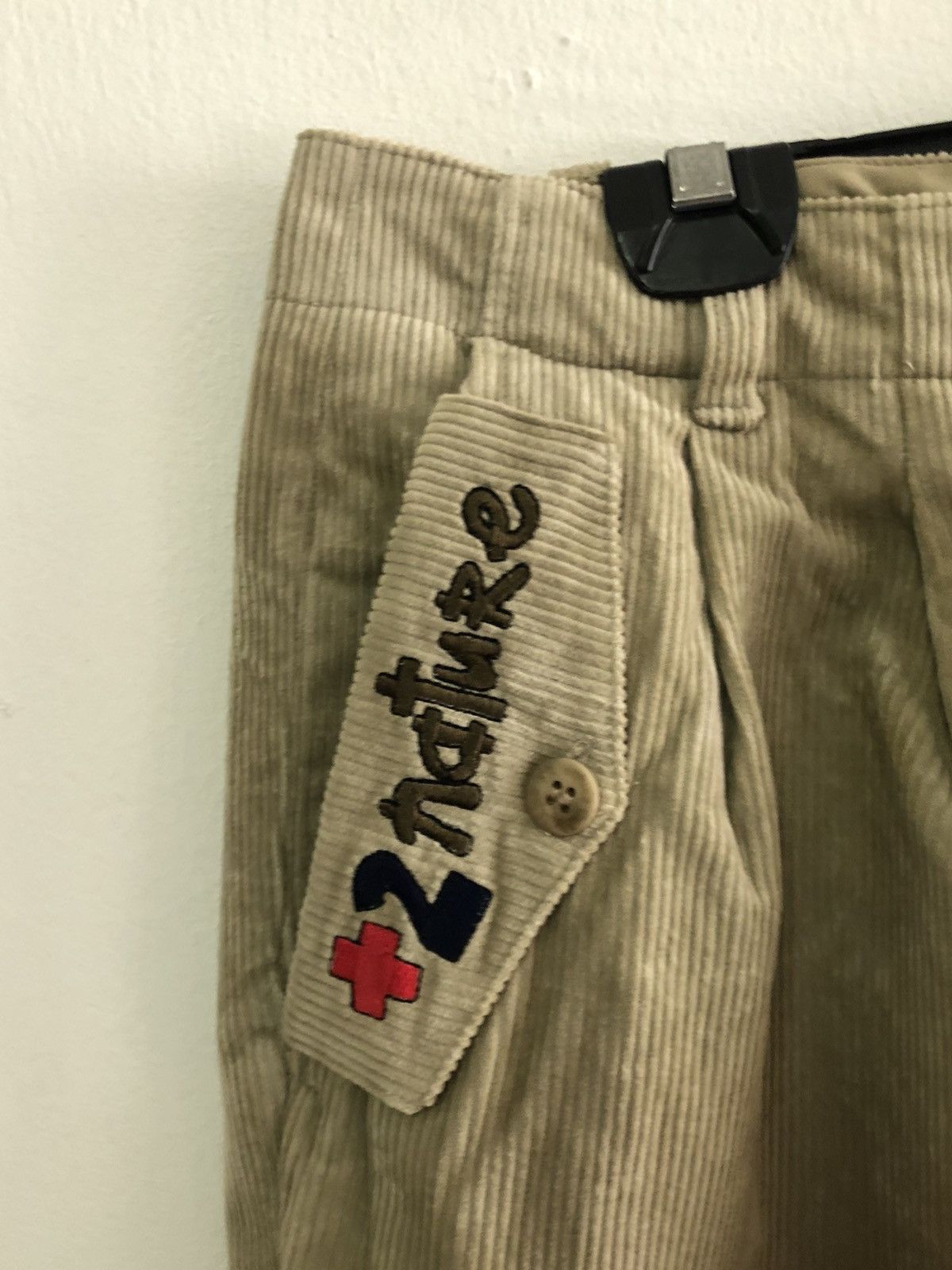 Jean Charles De Castelbajac CASTELBAJAC +2 Nature Corduroy Pants Size US 33 - 3 Thumbnail