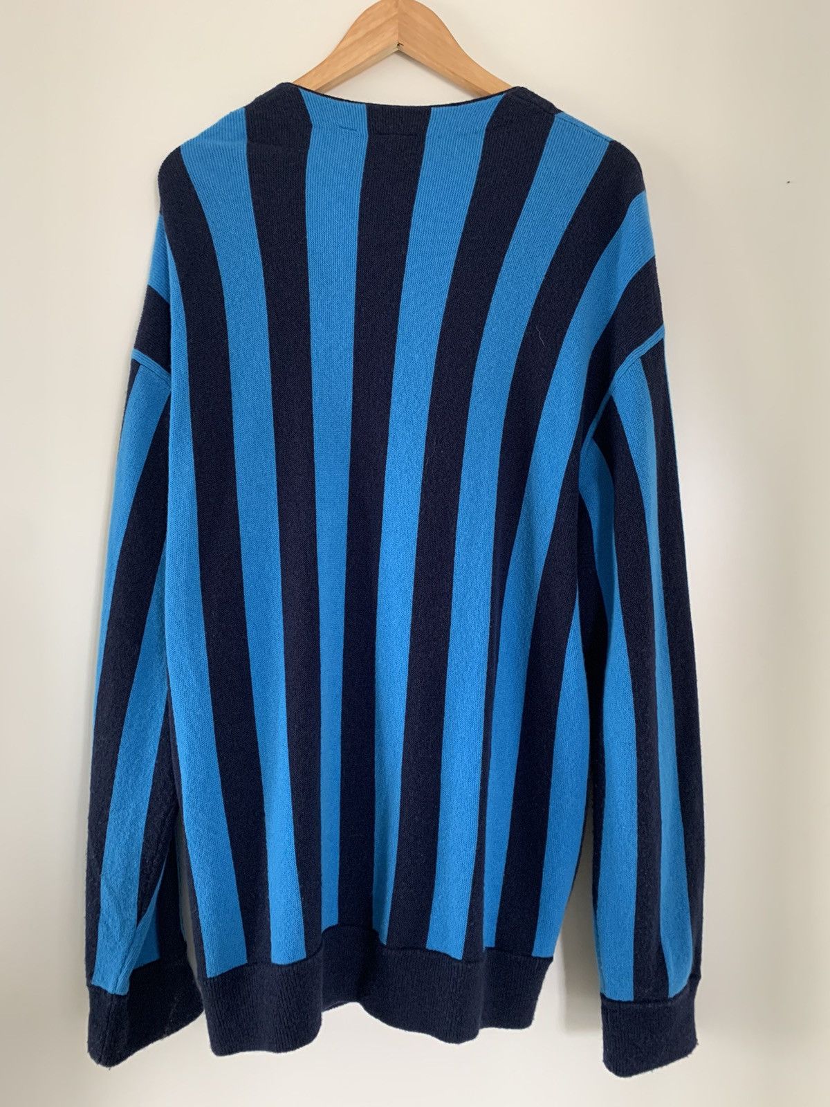 Supreme Supreme®/LACOSTE Stripe Cardigan Style: Navy Size: Medium ...