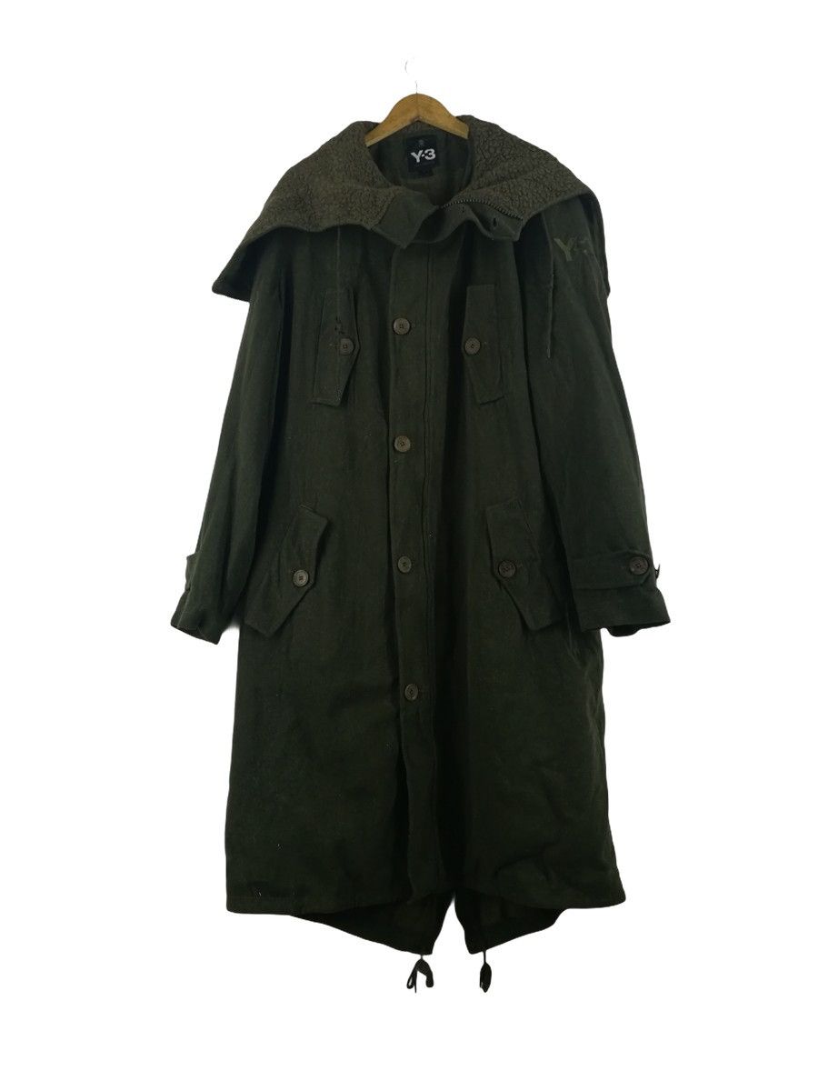 Pre-owned Yohji Yamamoto Parka Jackets Inspired By Joy Division Parka M65 Tribute In Green
