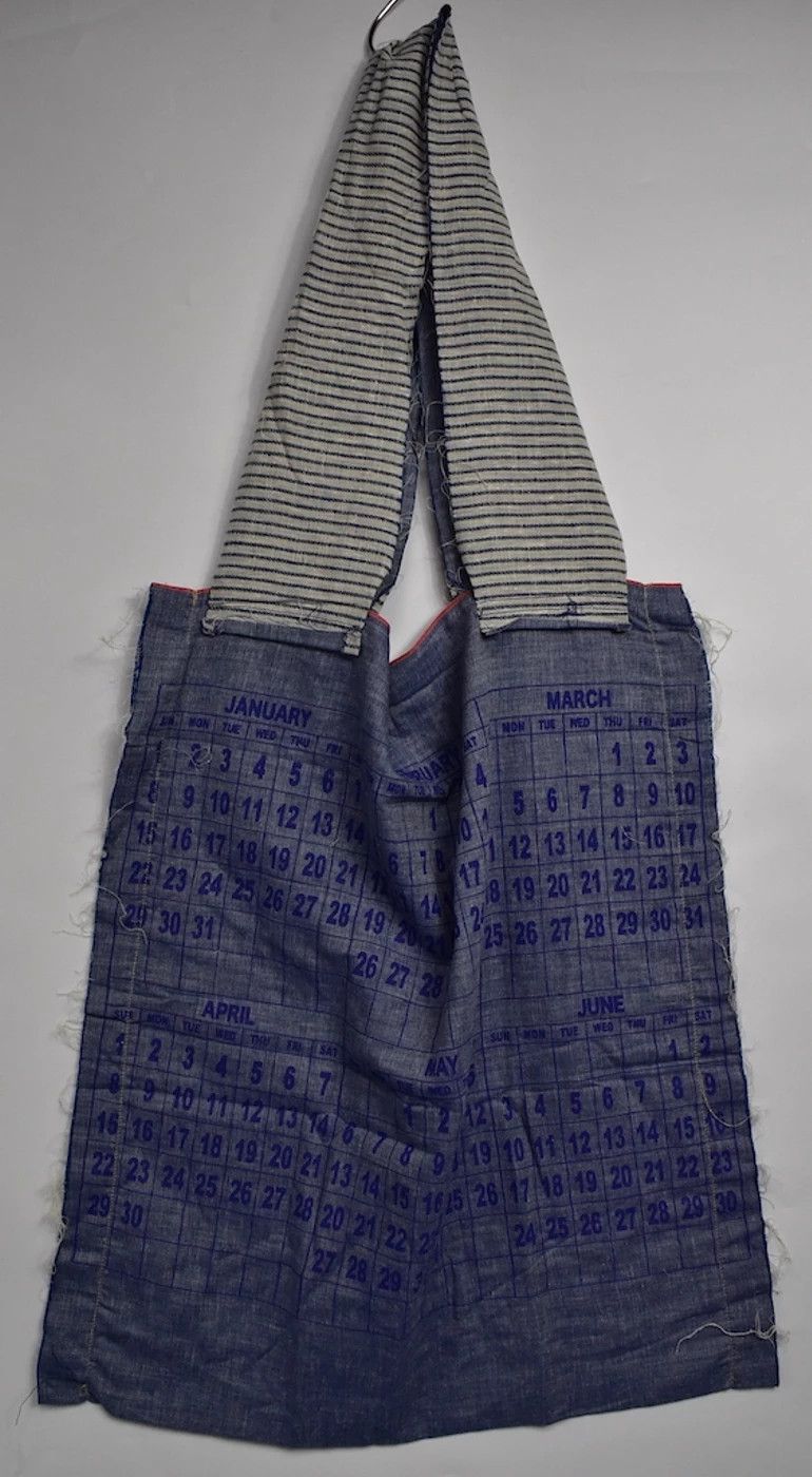 Kapital Kountry KAPITAL (Calendar) Tote Bag/12936 - 0406 42 Size ONE SIZE - 2 Thumbnail