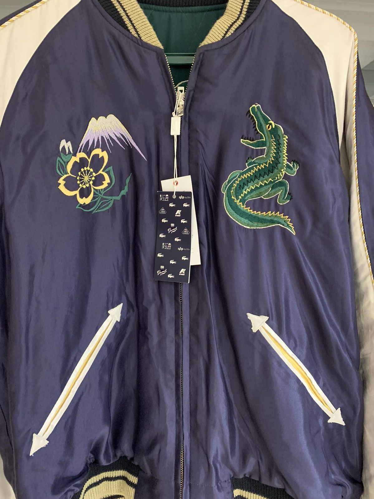 high quality sale Lacoste x Tailor Toyo bombers hubliexpress