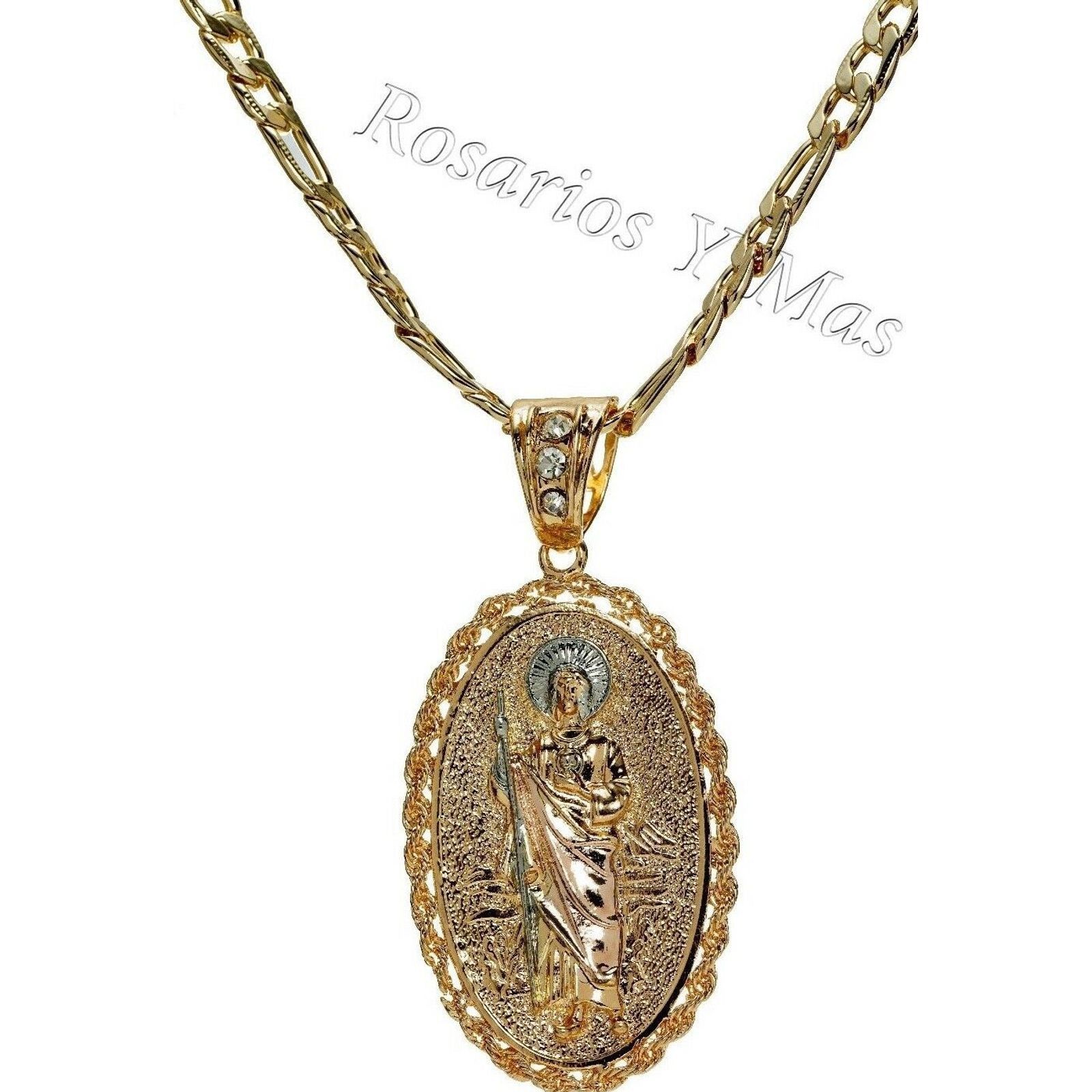 Other St Jude and Our Lady of Guadalupe 24K Gold Filled Necklace Size ONE SIZE - 1 Thumbnail