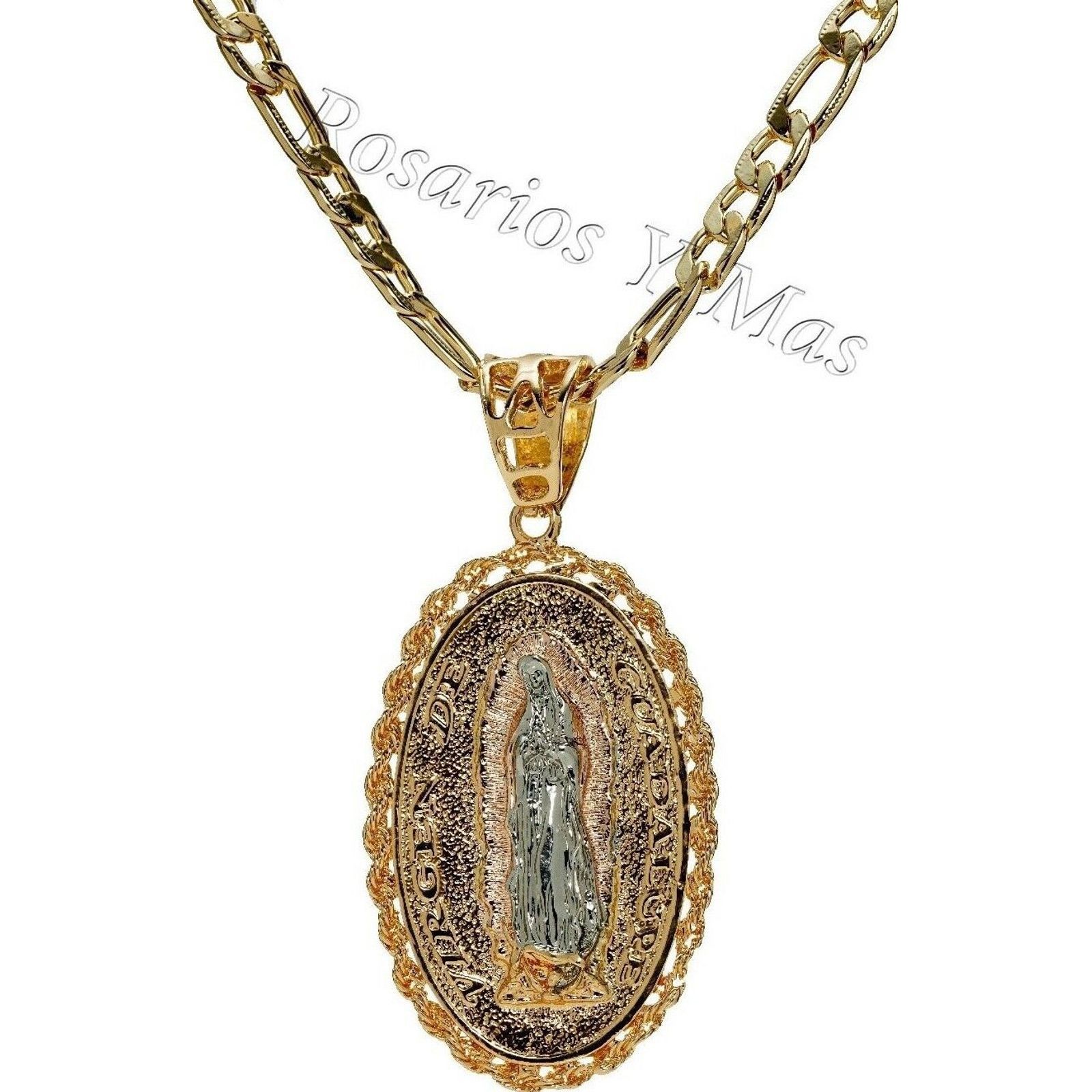 Other St Jude and Our Lady of Guadalupe 24K Gold Filled Necklace Size ONE SIZE - 2 Thumbnail