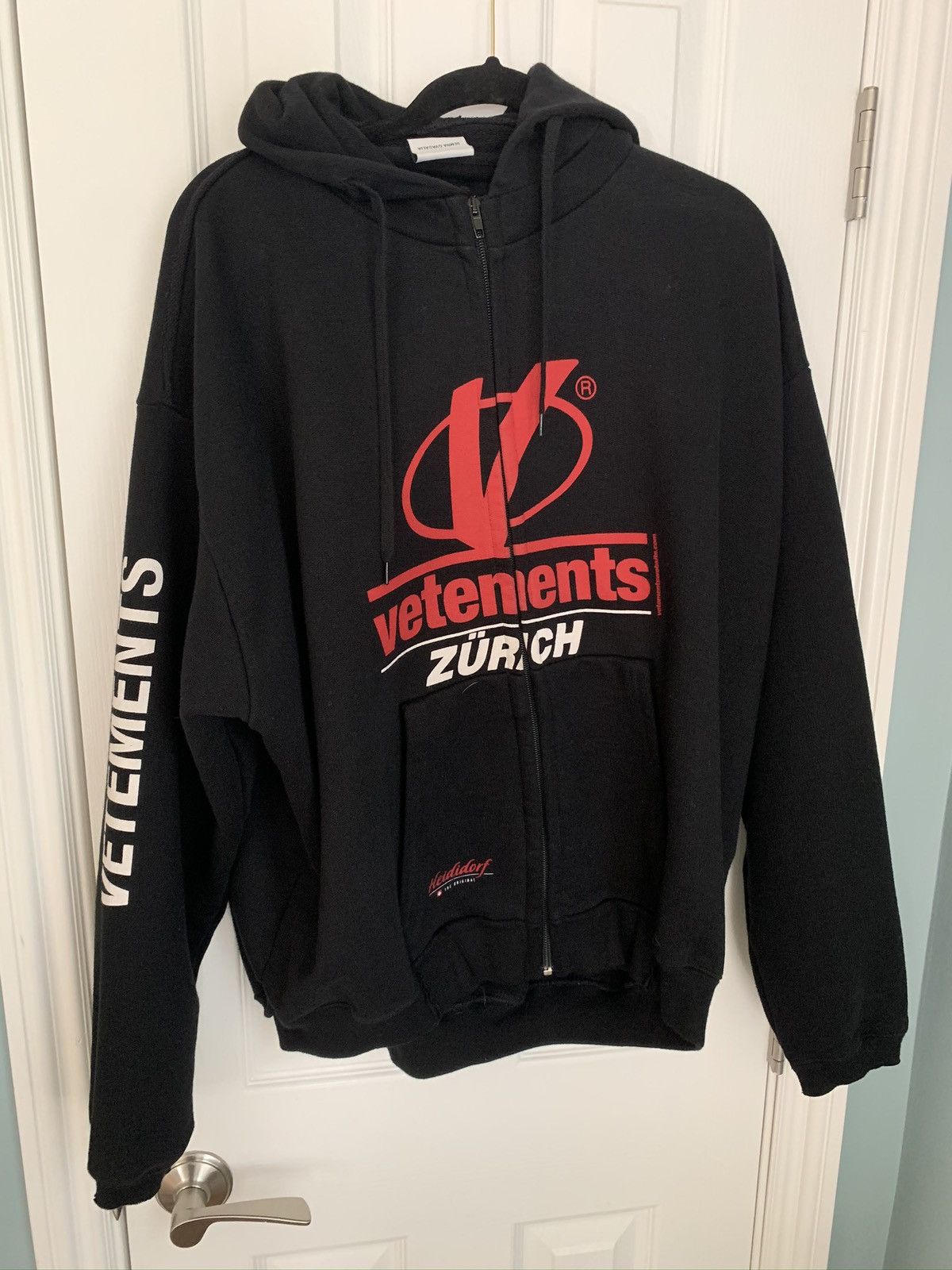 Vetements Vetements Zurich Zip Up | Grailed