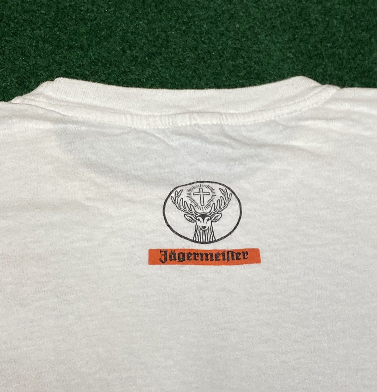 Vintage Vintage 90s Jagermeister Liquor Alcohol Native Tees Drinking Size US S / EU 44-46 / 1 - 4 Thumbnail