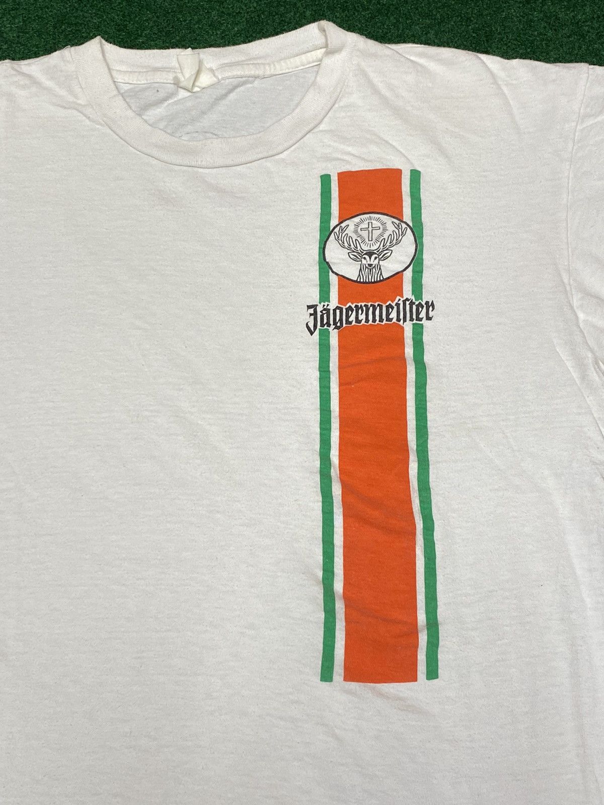 Vintage Vintage 90s Jagermeister Liquor Alcohol Native Tees Drinking Size US S / EU 44-46 / 1 - 2 Thumbnail