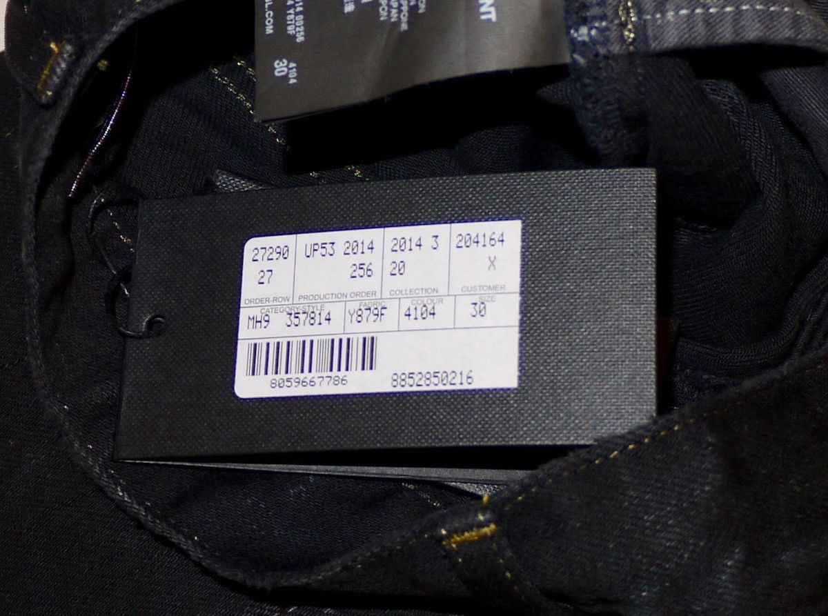 Saint Laurent Paris Saint Laurent Paris 14FW Destroyed Black D02 Denim Size US 30 / EU 46 - 7 Thumbnail