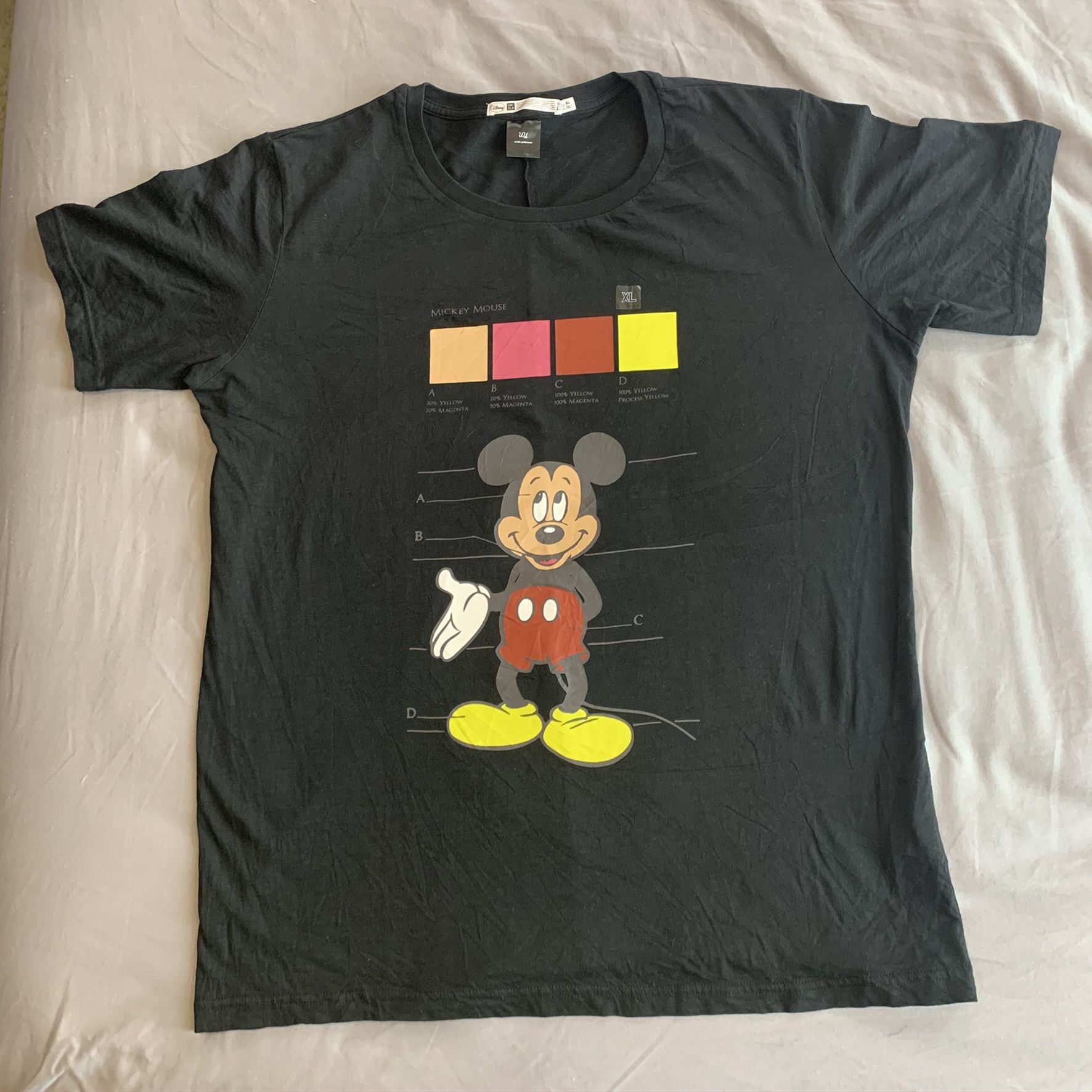 UNDERCOVER × Disney ミッキーマウス Tシャツ 2XL（セール】【Disney 