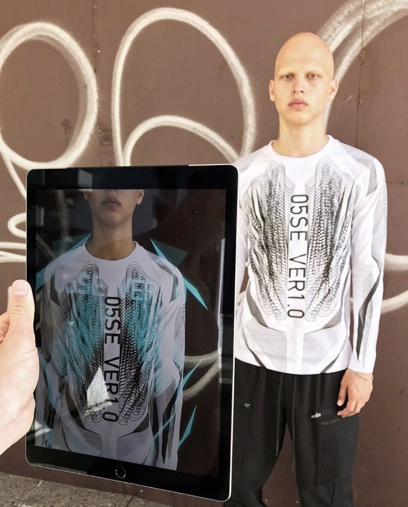 Sever Sever long sleeve T shirt Tee Amoureuxpeintre sport genesis Size US M / EU 48-50 / 2 - 5 Thumbnail