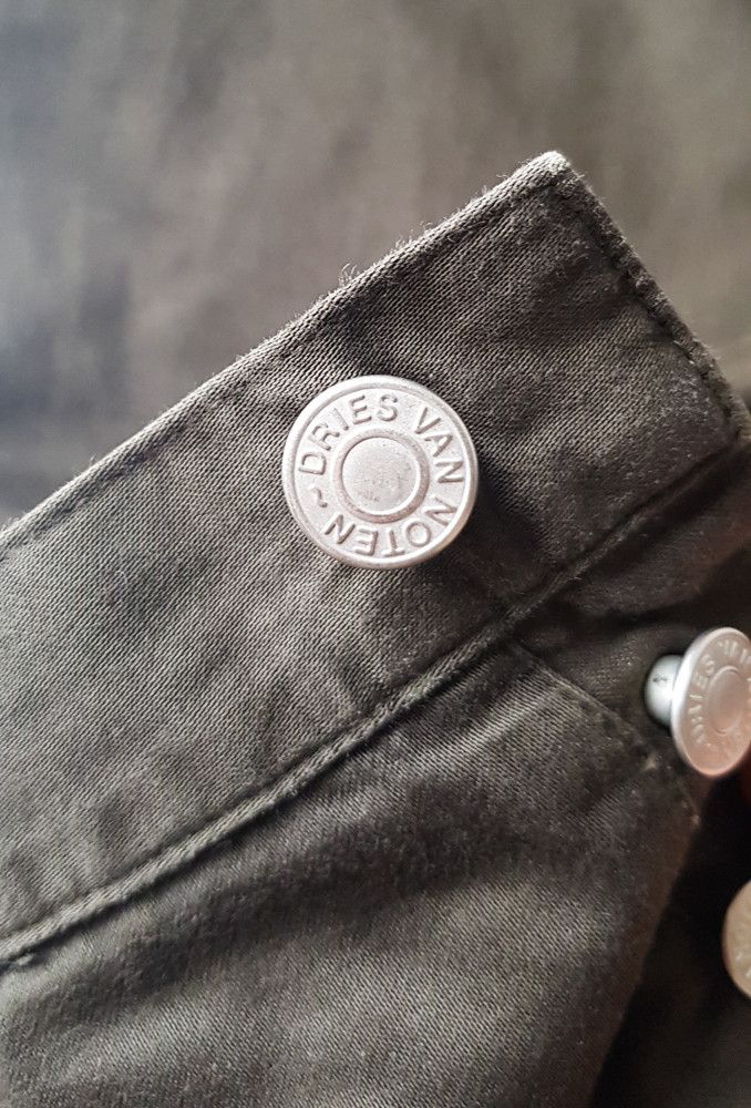 Dries Van Noten Dark green jeans by Dries Van Noten. Size US 33 - 5 Thumbnail