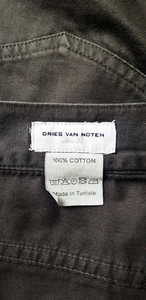 Dries Van Noten Dark green jeans by Dries Van Noten. Size US 33 - 4 Thumbnail