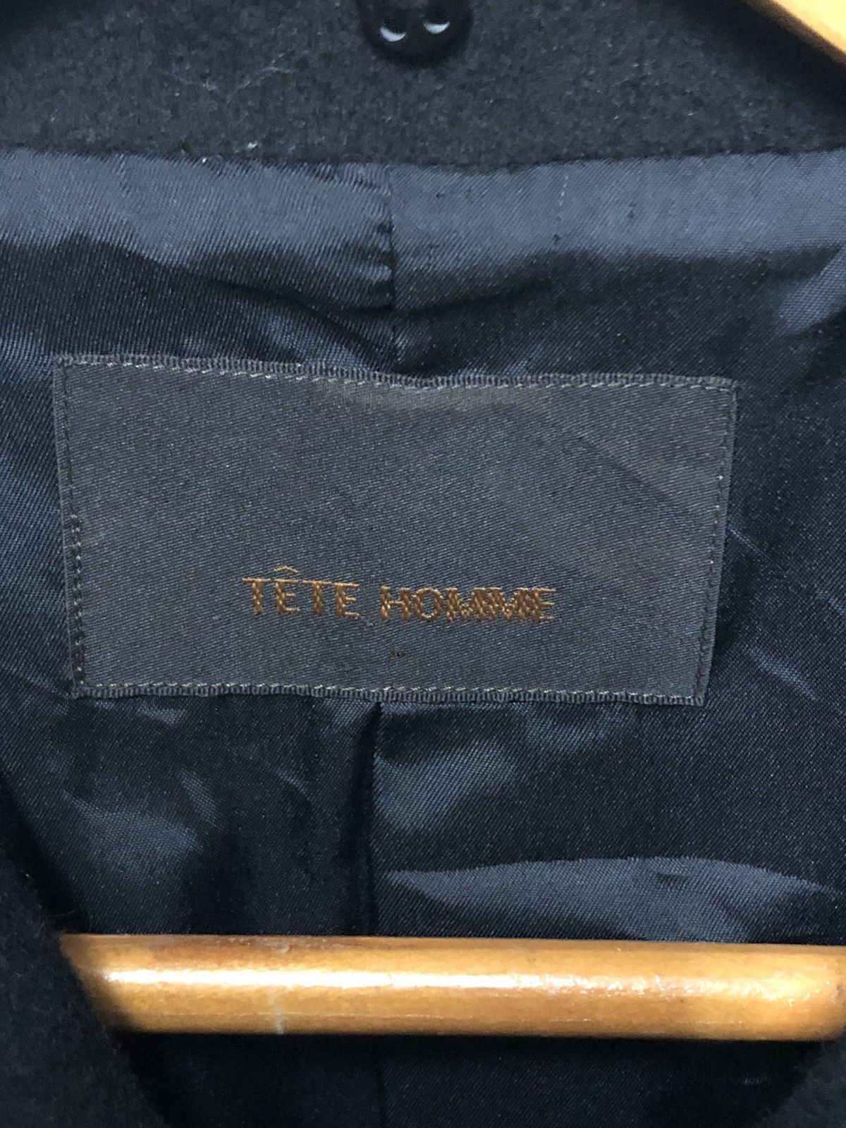 Issey Miyake × Japanese Brand × Tete Homme TETE Homme Double Breast Like Military Jacket Size US M / EU 48-50 / 2 - 10 Thumbnail