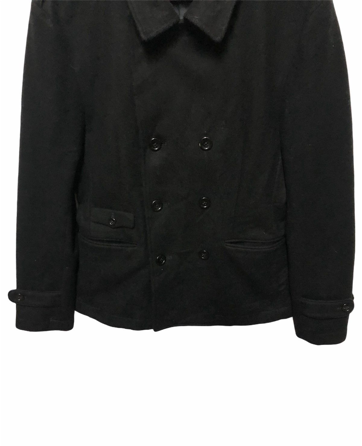 Issey Miyake × Japanese Brand × Tete Homme TETE Homme Double Breast Like Military Jacket Size US M / EU 48-50 / 2 - 5 Thumbnail