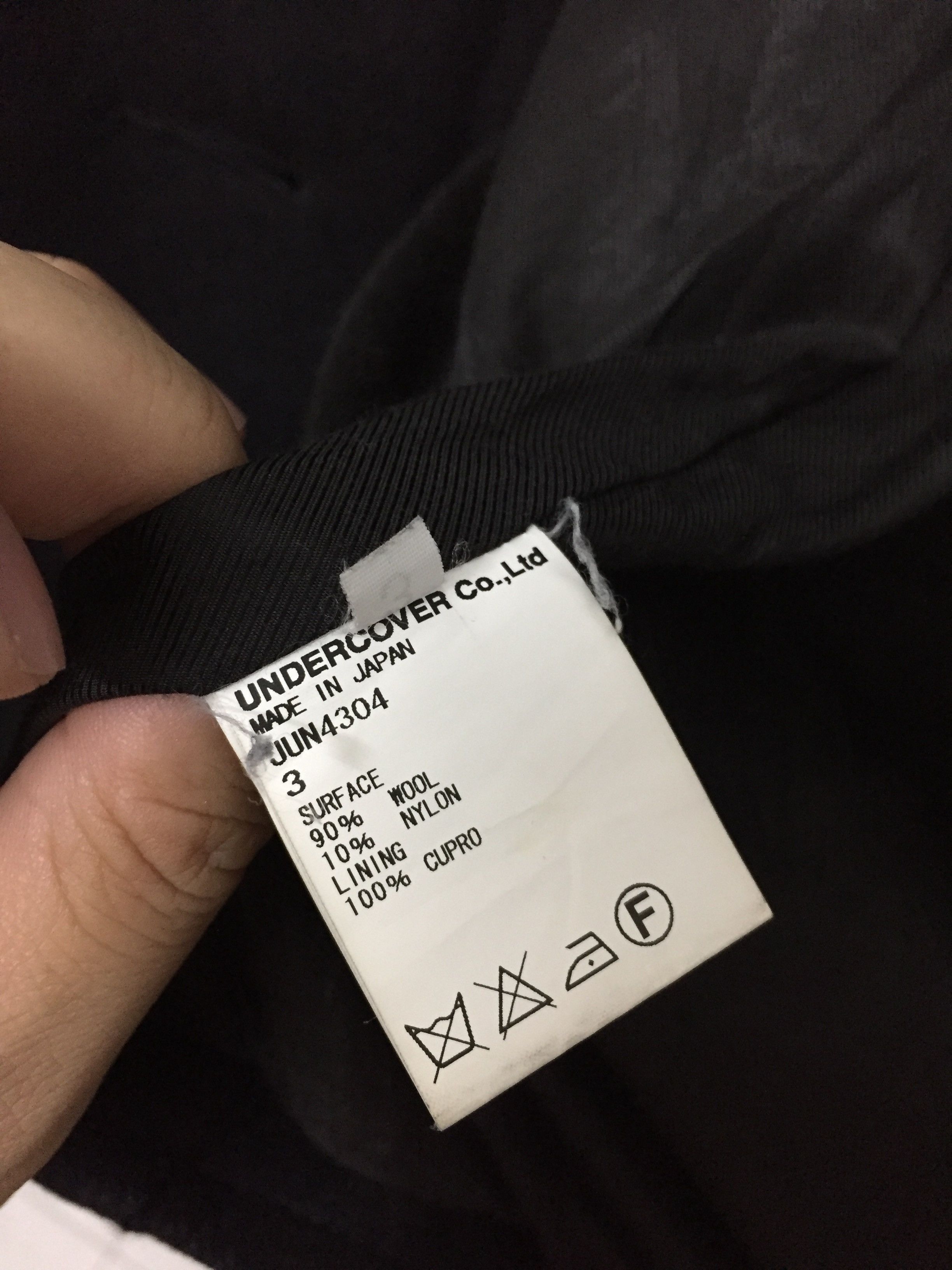Undercover UNDERCOVER Mulipocket Heavy Wool Asymmetrical parka Size US S / EU 44-46 / 1 - 12 Thumbnail