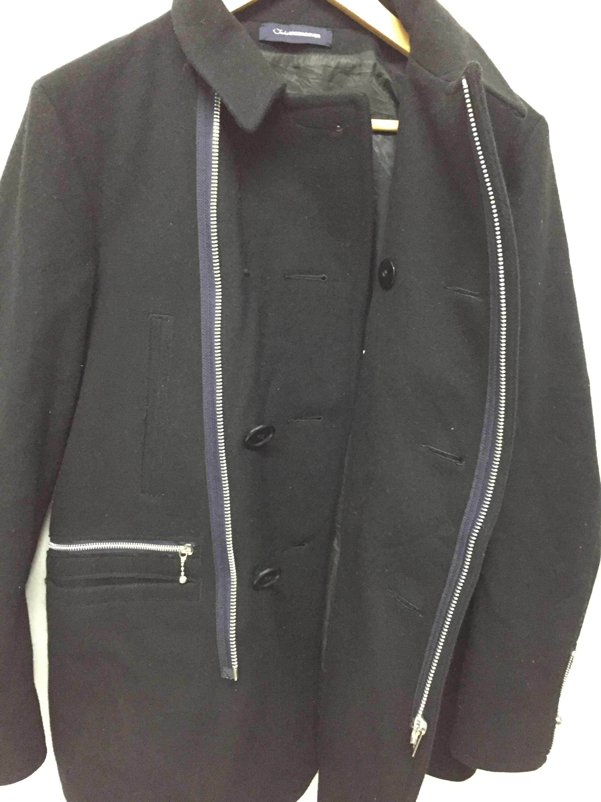 Undercover UNDERCOVER Mulipocket Heavy Wool Asymmetrical parka Size US S / EU 44-46 / 1 - 9 Thumbnail