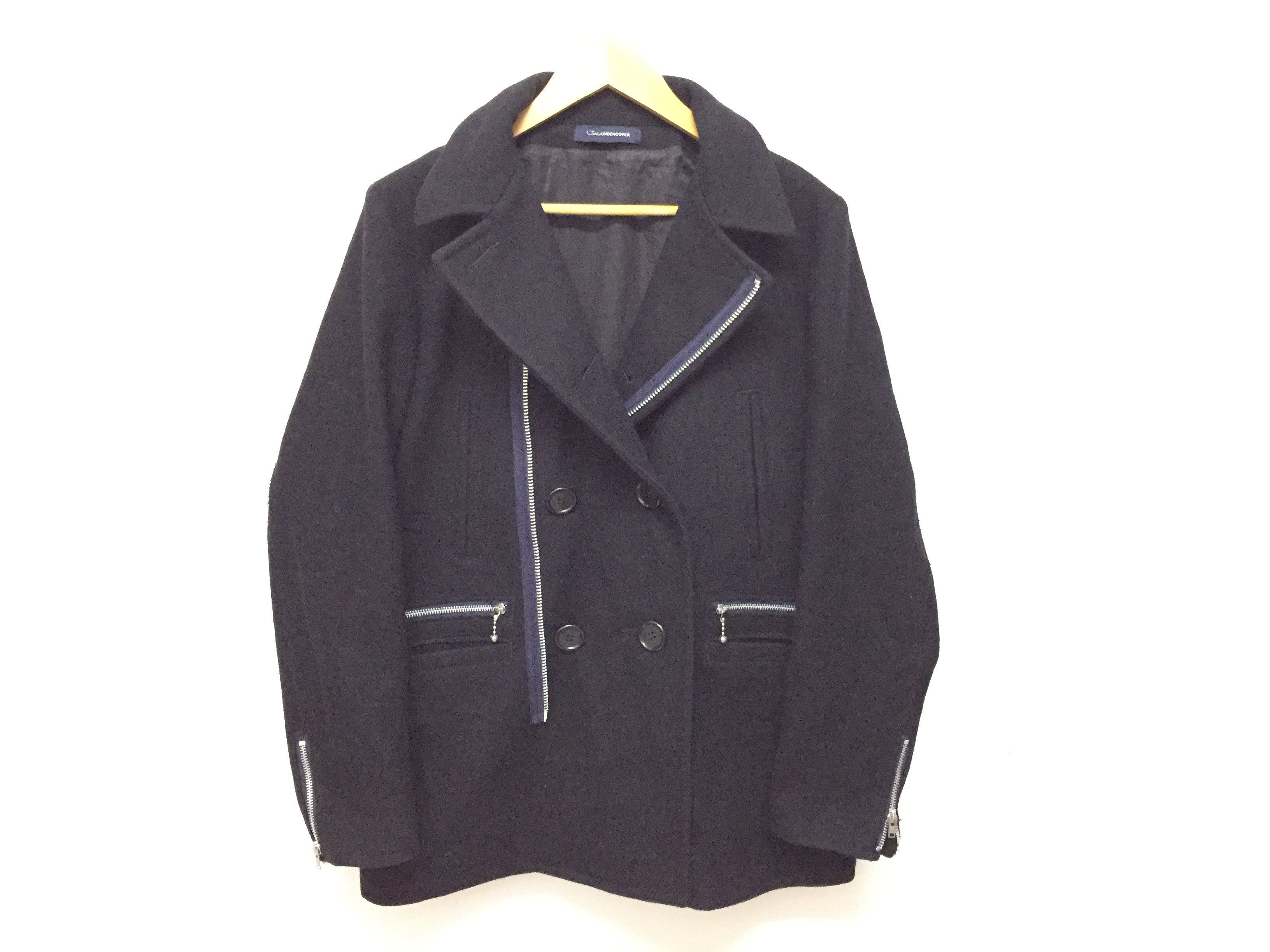 Undercover UNDERCOVER Mulipocket Heavy Wool Asymmetrical parka Size US S / EU 44-46 / 1 - 2 Thumbnail