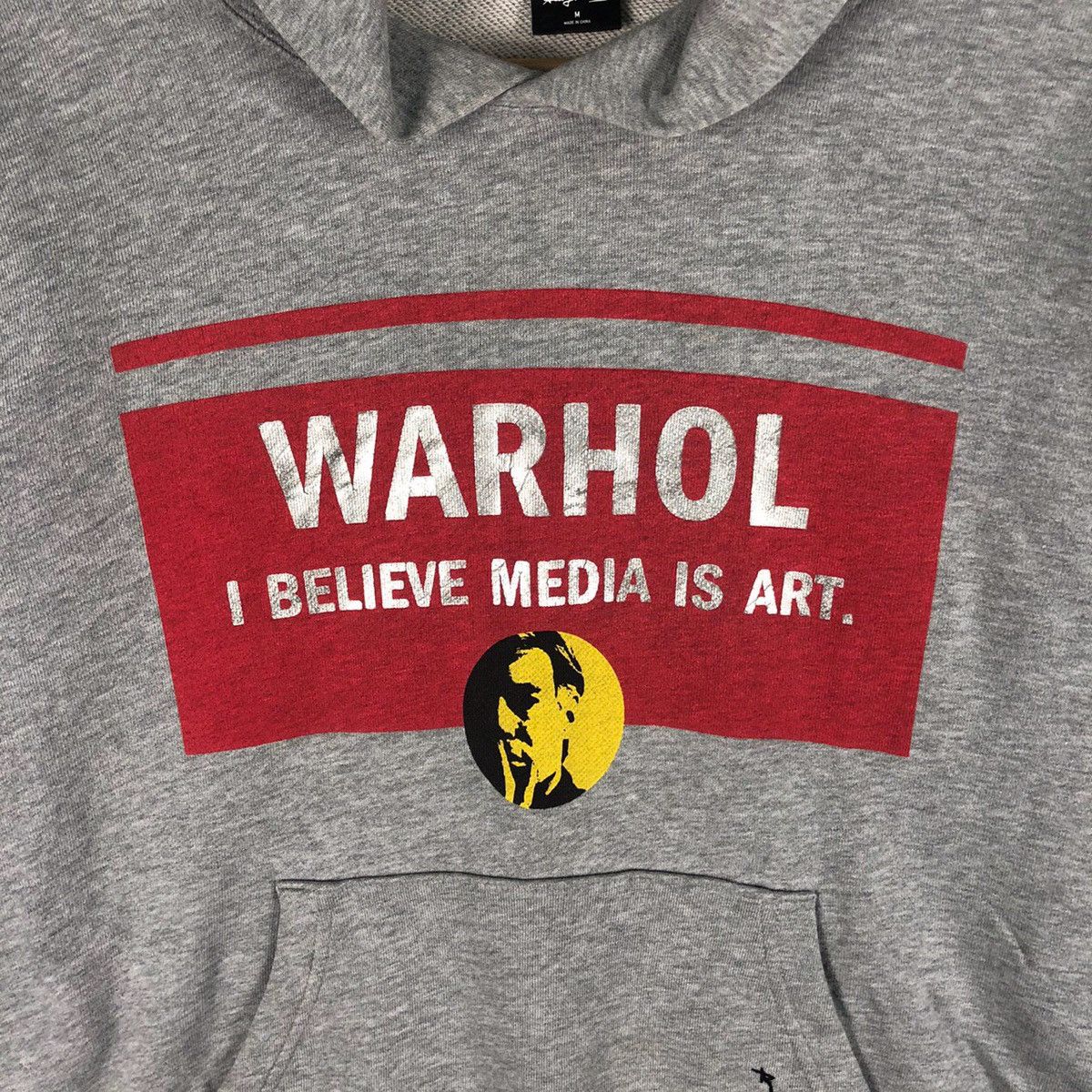 Andy Warhol Andy Warhol I Believe Media Is Art Hoodie Size US M / EU 48-50 / 2 - 3 Thumbnail