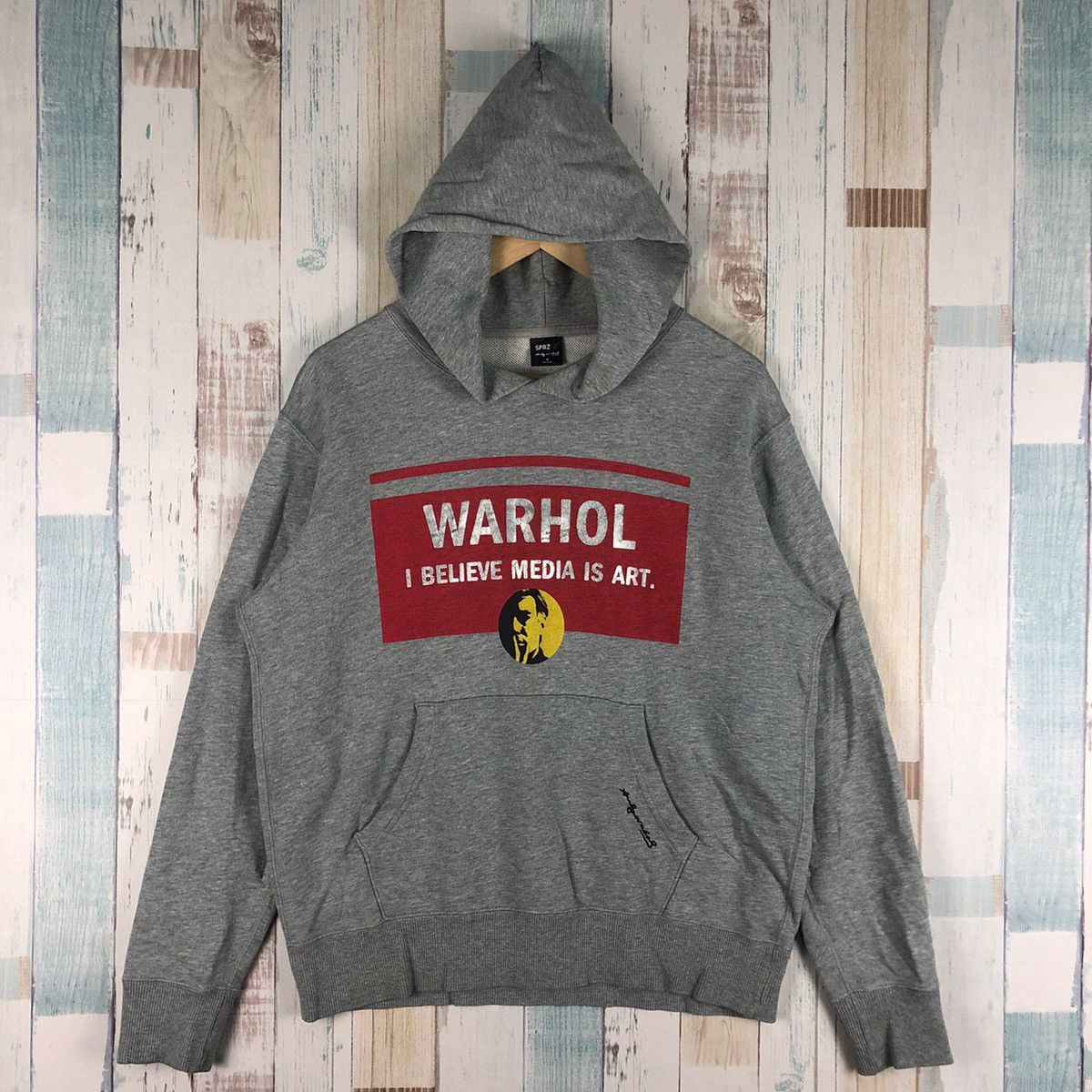 Andy Warhol Andy Warhol I Believe Media Is Art Hoodie Size US M / EU 48-50 / 2 - 1 Thumbnail
