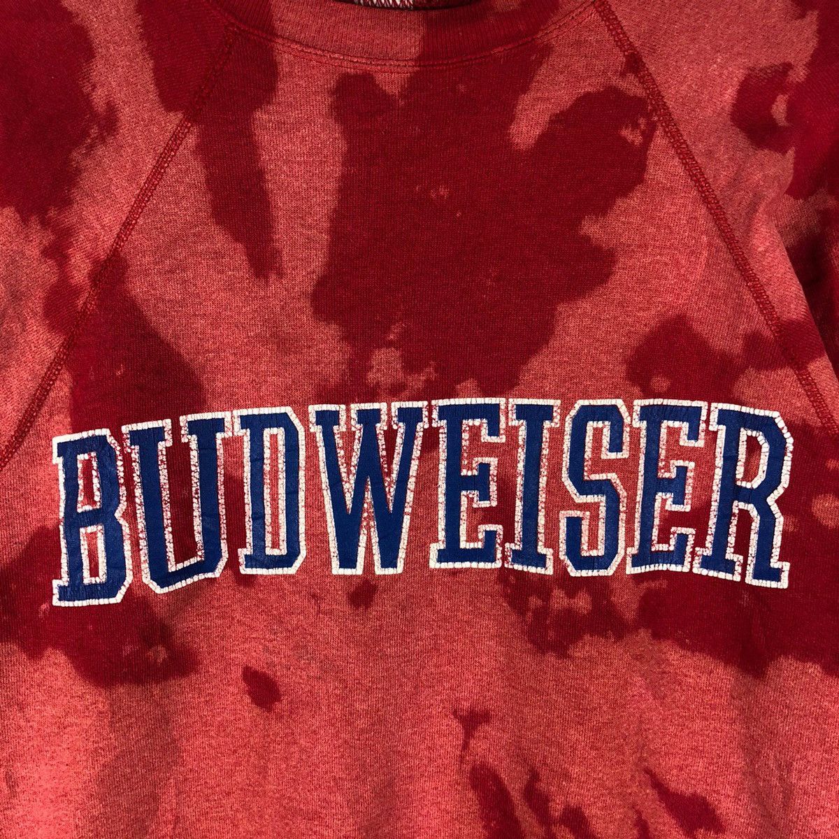 Budweiser × Vintage Vintage Budweiser Custom Tye Dye Sweatshirt Size US M / EU 48-50 / 2 - 3 Thumbnail