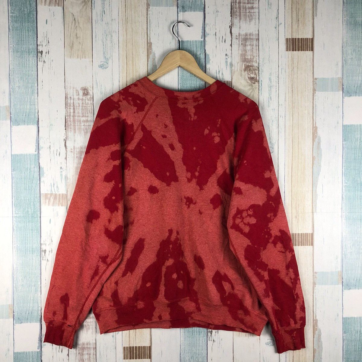 Budweiser × Vintage Vintage Budweiser Custom Tye Dye Sweatshirt Size US M / EU 48-50 / 2 - 10 Thumbnail