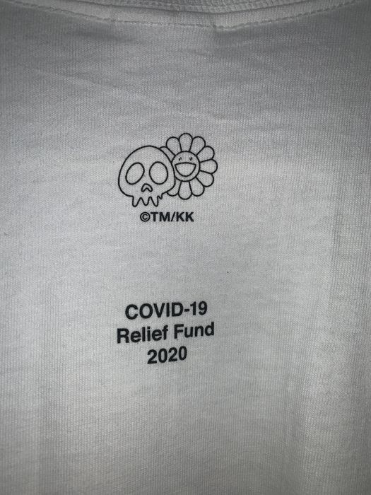 Supreme Supreme X Takashi Murakami Box Logo COVID 19 relief fund