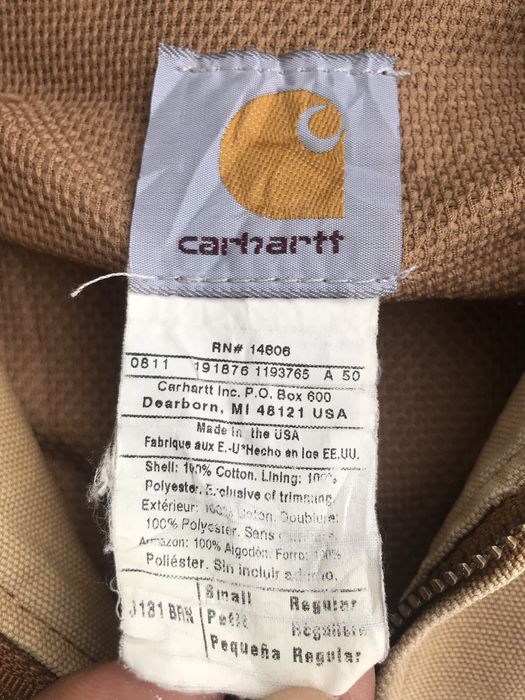 Vintage carhartt custom skull skeleton hoodie workwear jacket Grailed