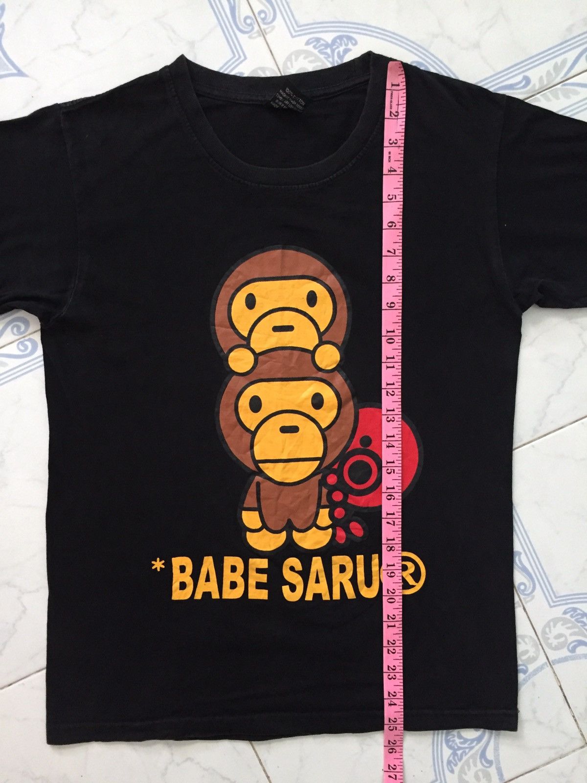 Japanese Brand Babe Saru Tee Size US M / EU 48-50 / 2 - 8 Thumbnail