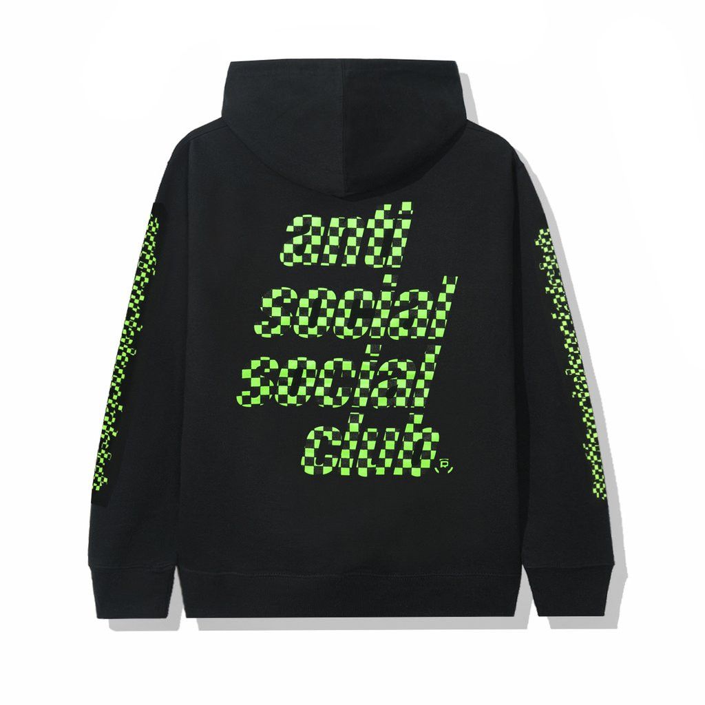 DS FW20 ASSC Food Court Black Hoodie Supreme CPFM Bape Kith
