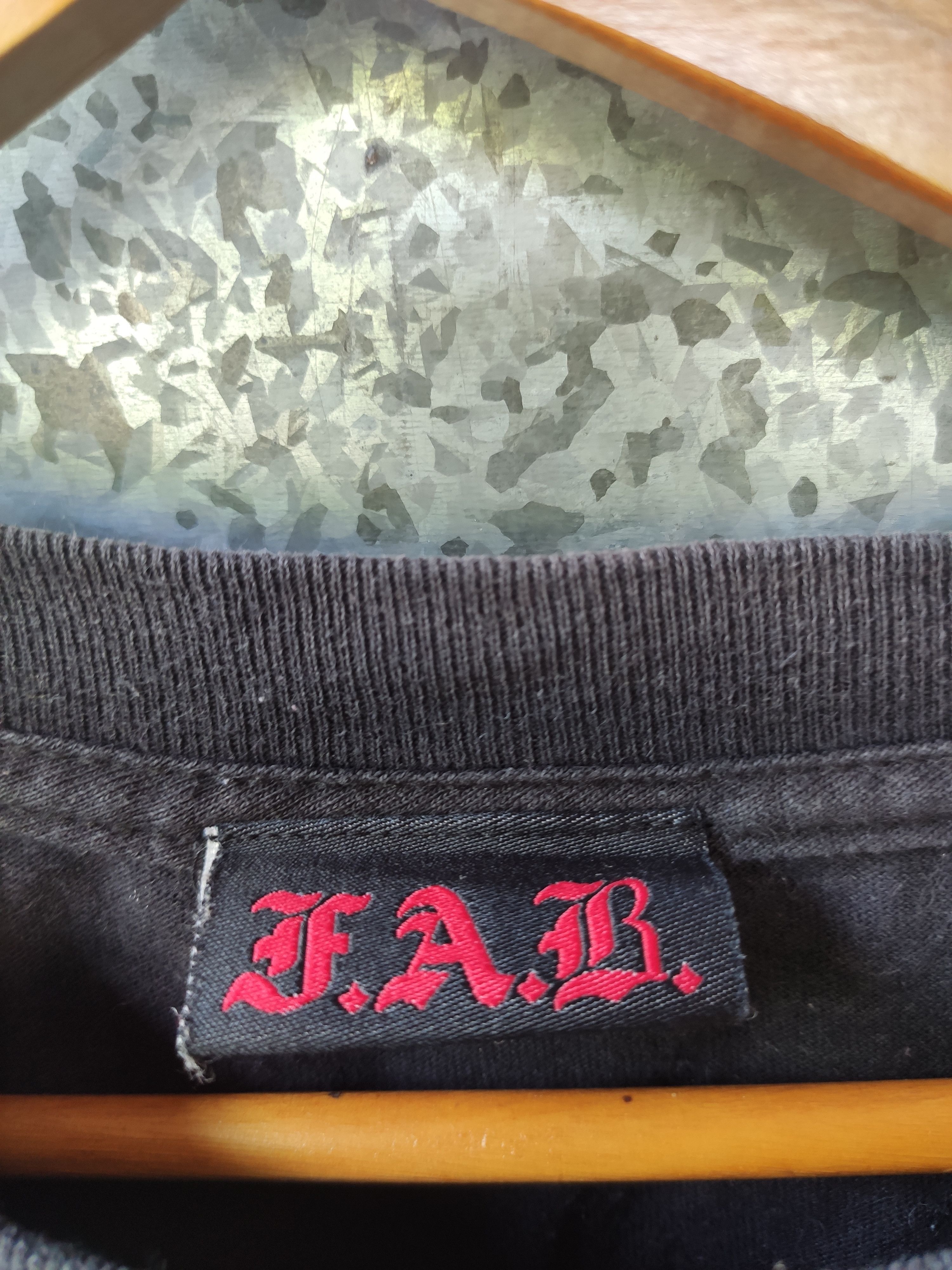 Band Tees × Vintage Vintage FAB T shirt for Hardcore Users Only Size US L / EU 52-54 / 3 - 4 Thumbnail