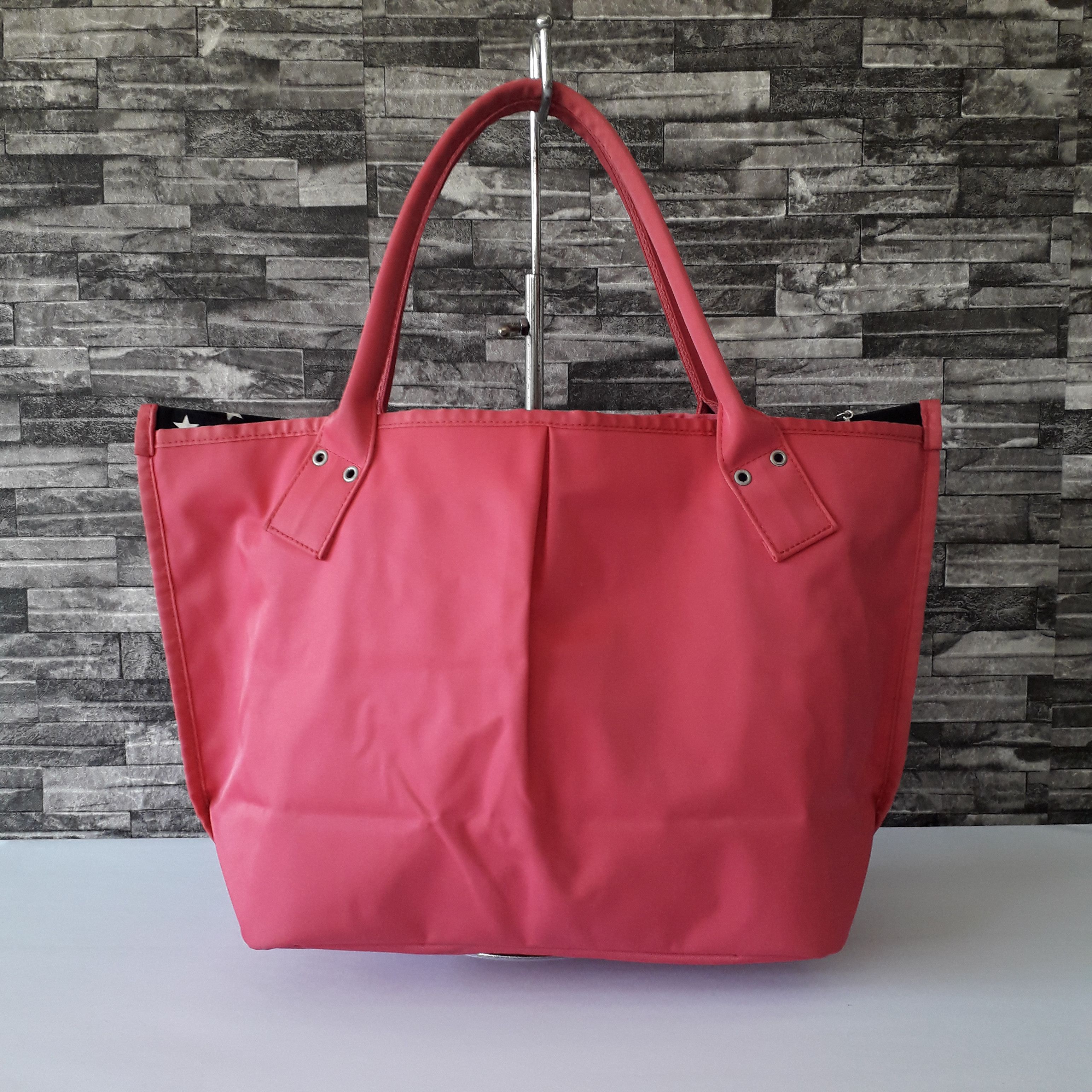 Agnes B. Designer Agnes B Star Bright Pink Carry Tote Bag Japan One Size Grailed