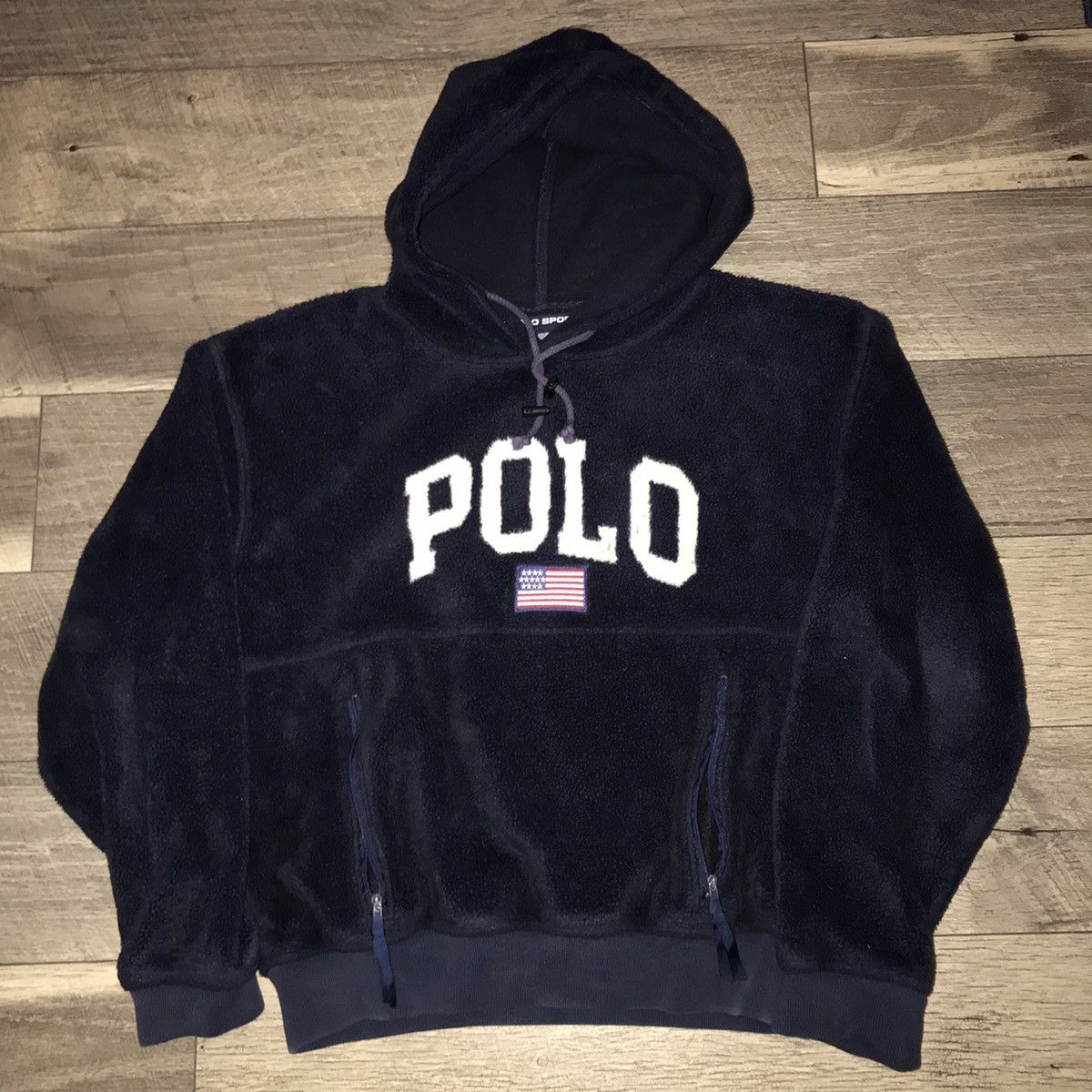 Polo Ralph Lauren × RRL Ralph Lauren × Ralph Lauren Polo Sport Fleece USA Made 🇺🇸 Size US M / EU 48-50 / 2 - 2 Thumbnail