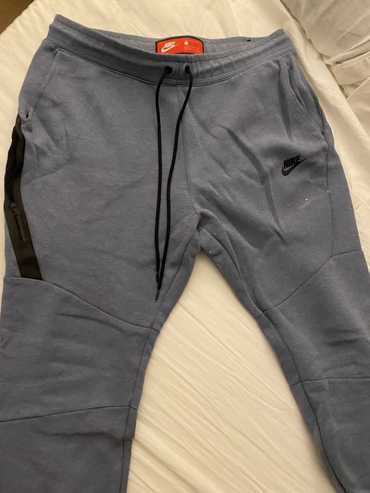 Nike Nike Tech Sweatpants Blue Grailed