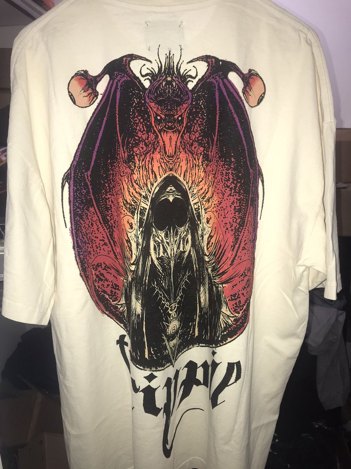 Trippie Redd X Rose in good faith t shirt XL tan rare Short Sleeve 