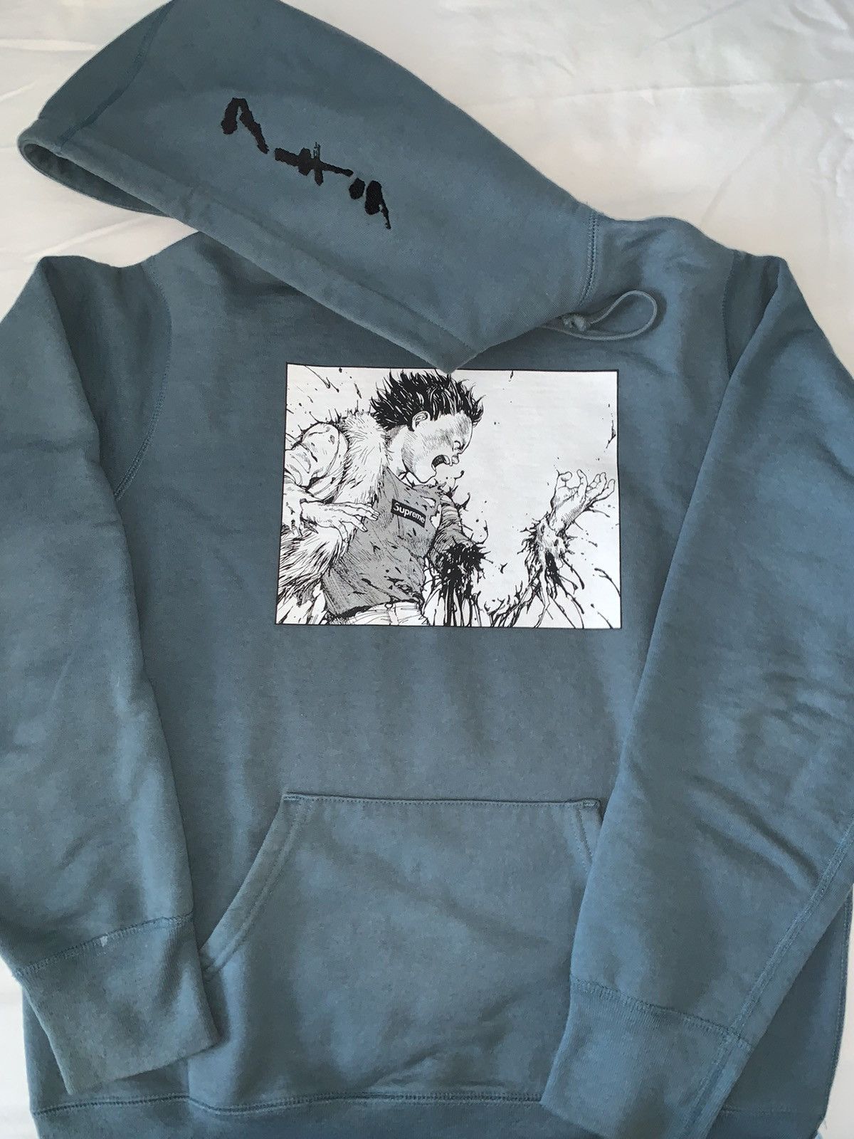 Supreme AKIRA Patches Hooded Sweatshirt Black Men's - FW17 - US