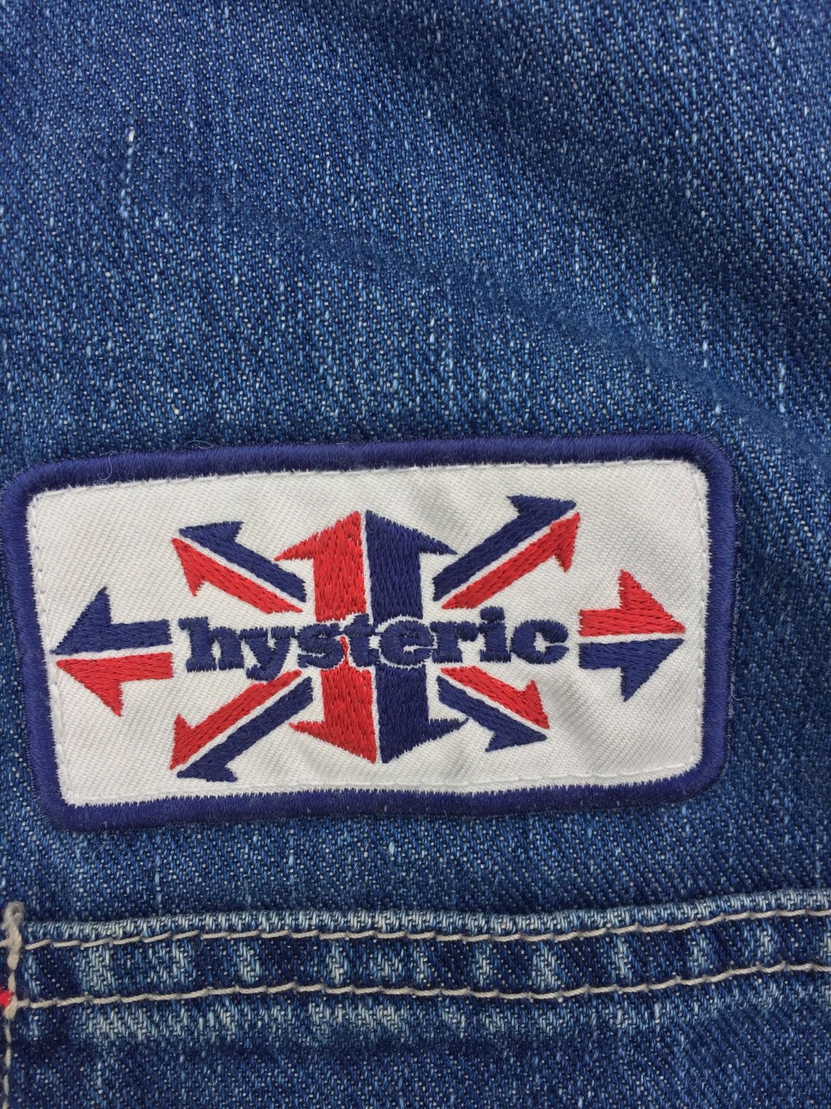 Hysteric Glamour Rare Archive Hysteric Glamour Denim Patch Chore Jacket Size US M / EU 48-50 / 2 - 4 Thumbnail