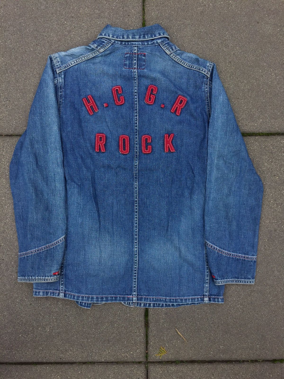 Hysteric Glamour Rare Archive Hysteric Glamour Denim Patch Chore Jacket Size US M / EU 48-50 / 2 - 2 Thumbnail